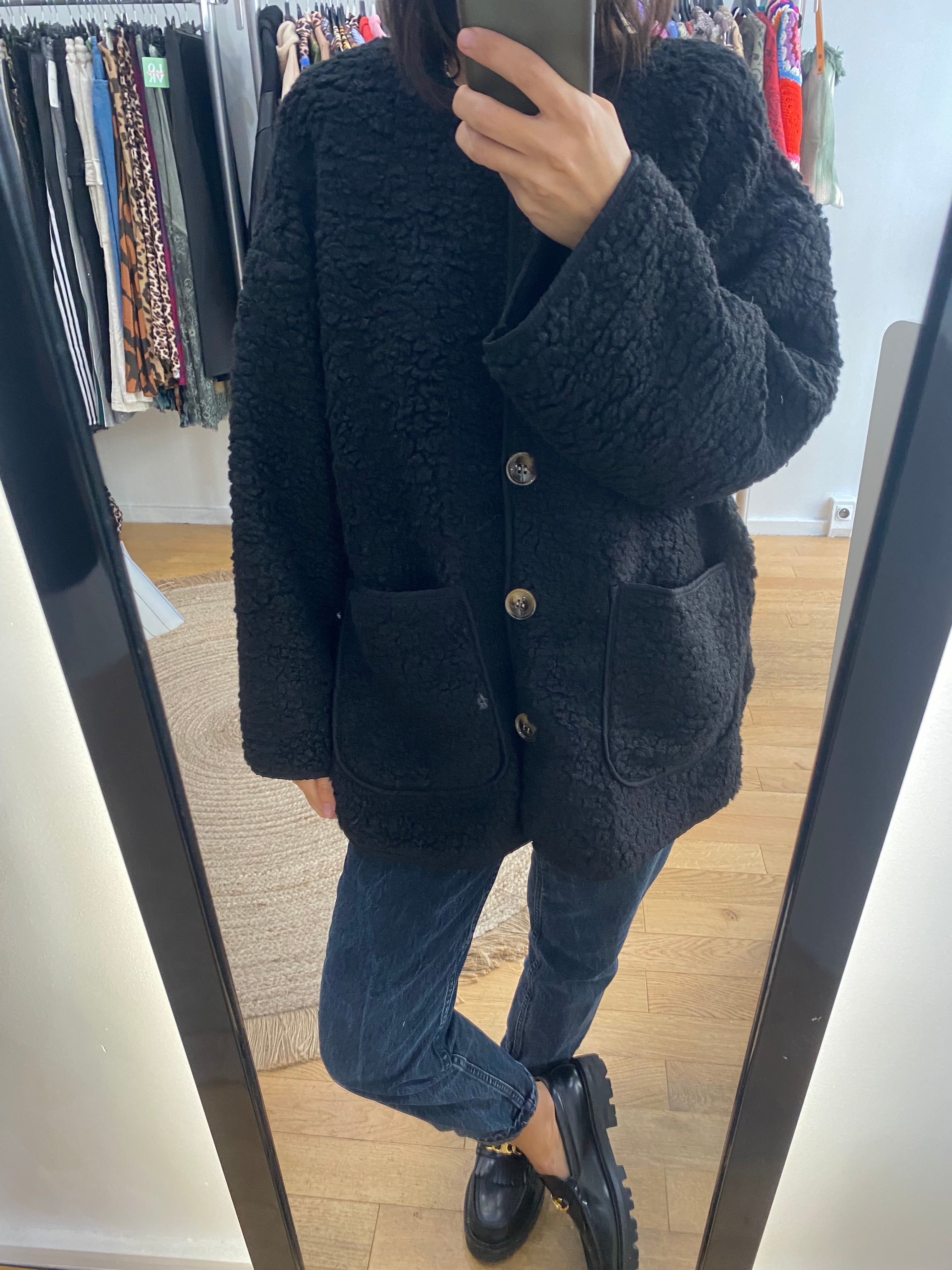 Veste / gilet « maddy » noir