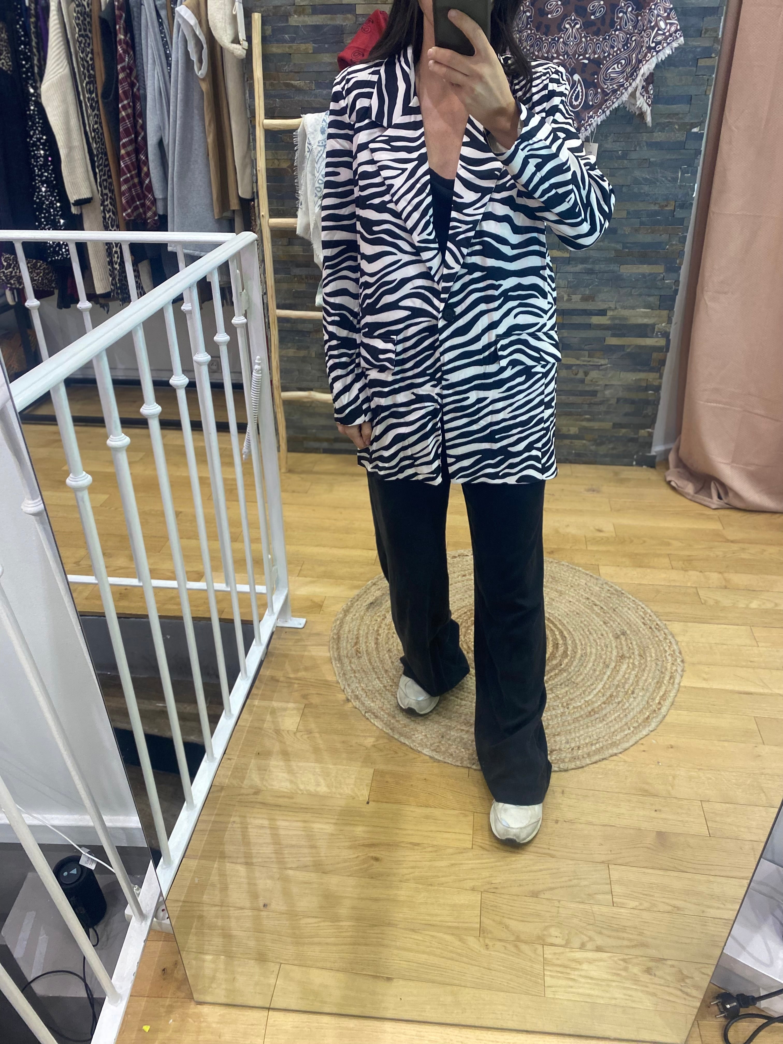 Veste « Lou » zèbre