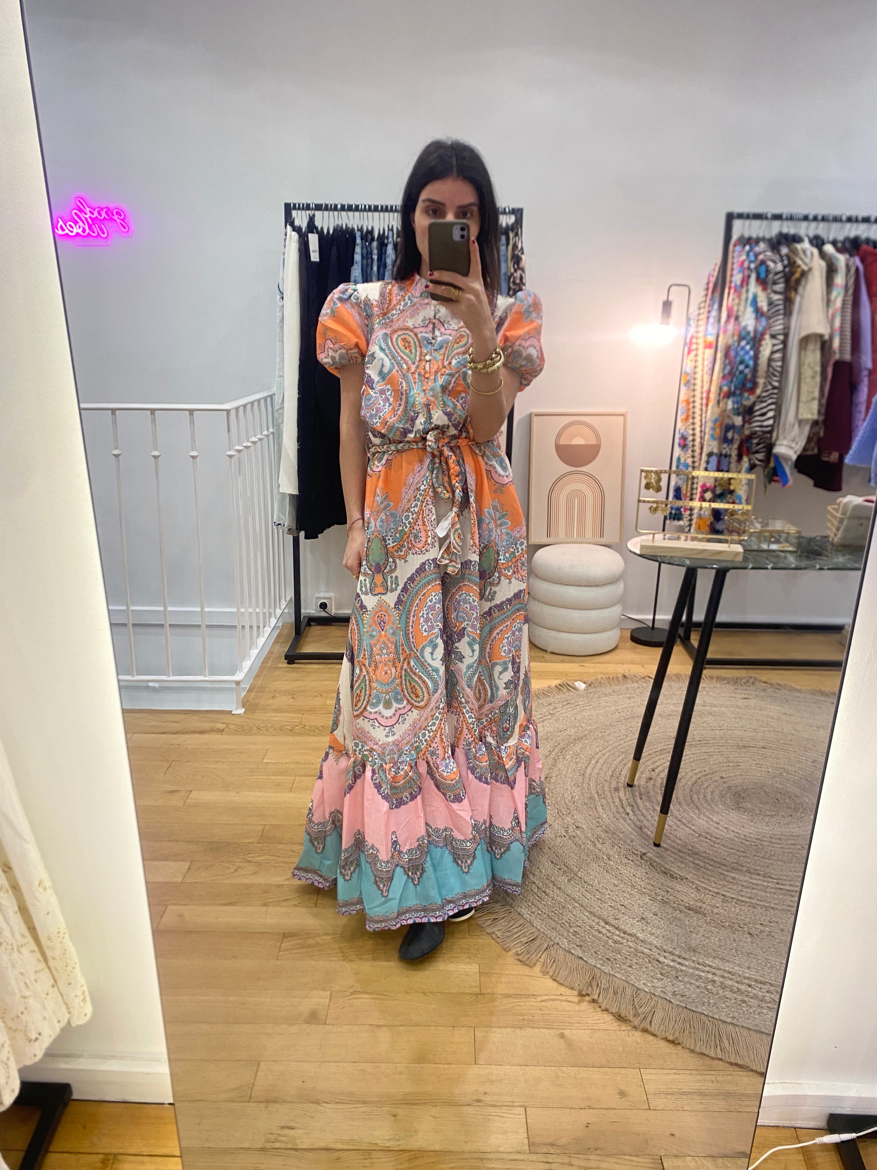 Robe « Zim » orange