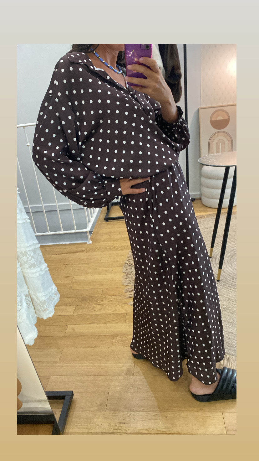 Jupe « charlie » marron