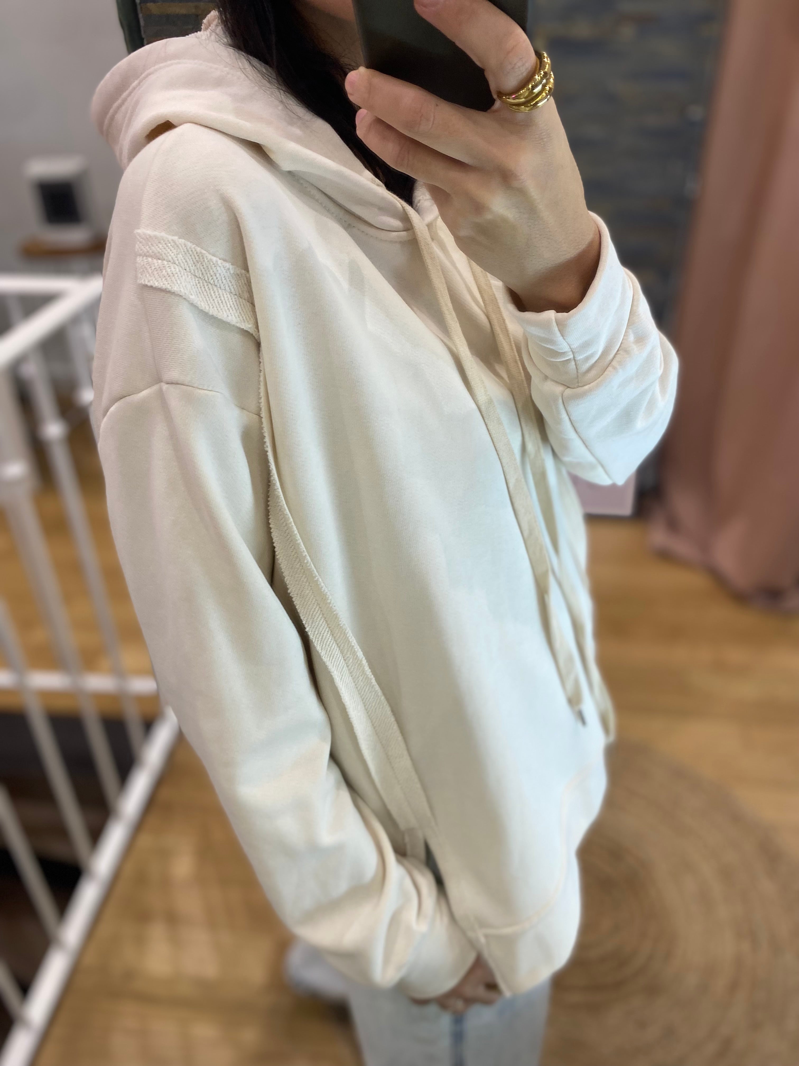 Sweat « Ilona » écru