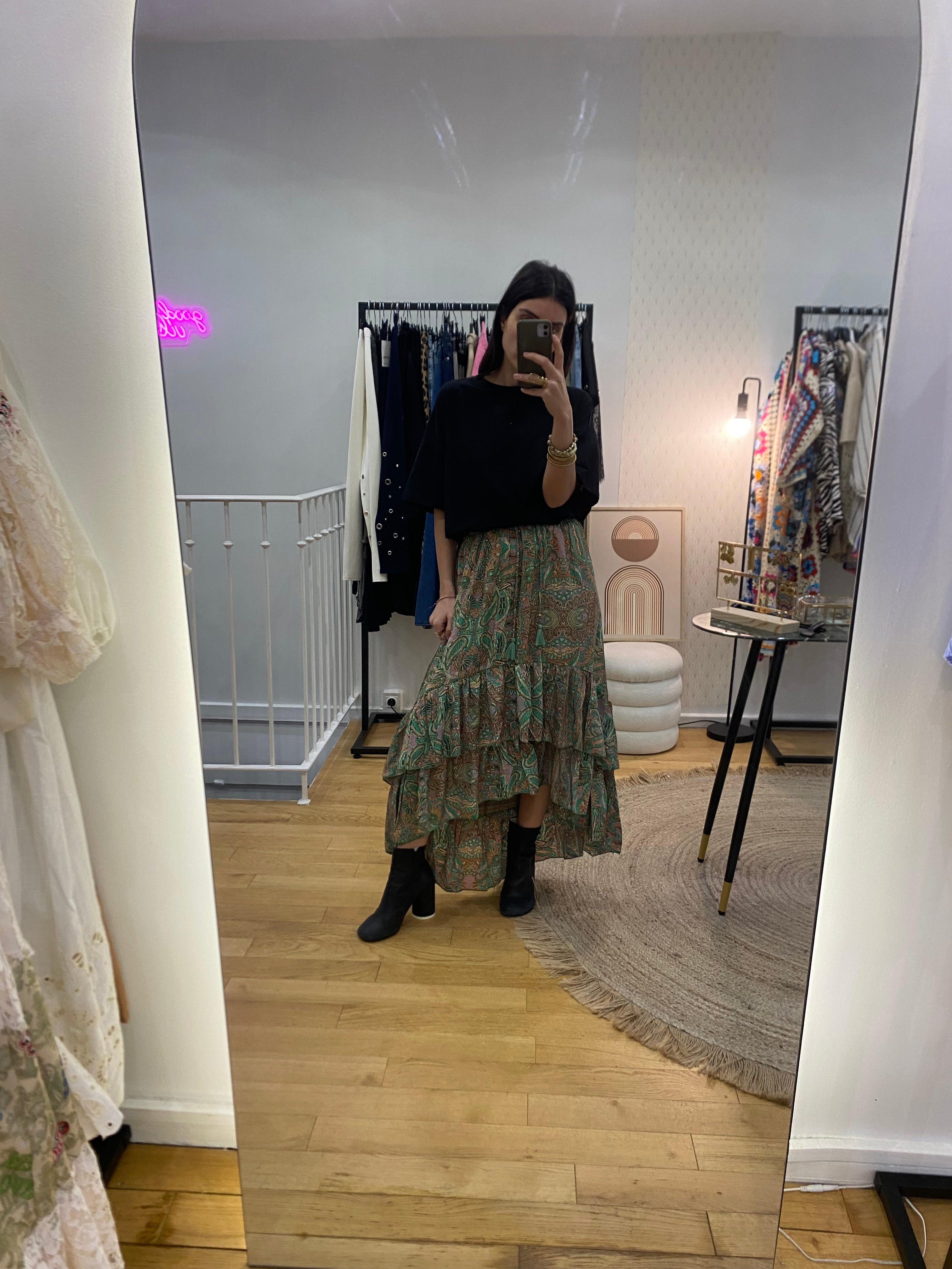 Jupe asymétrique « Selena »