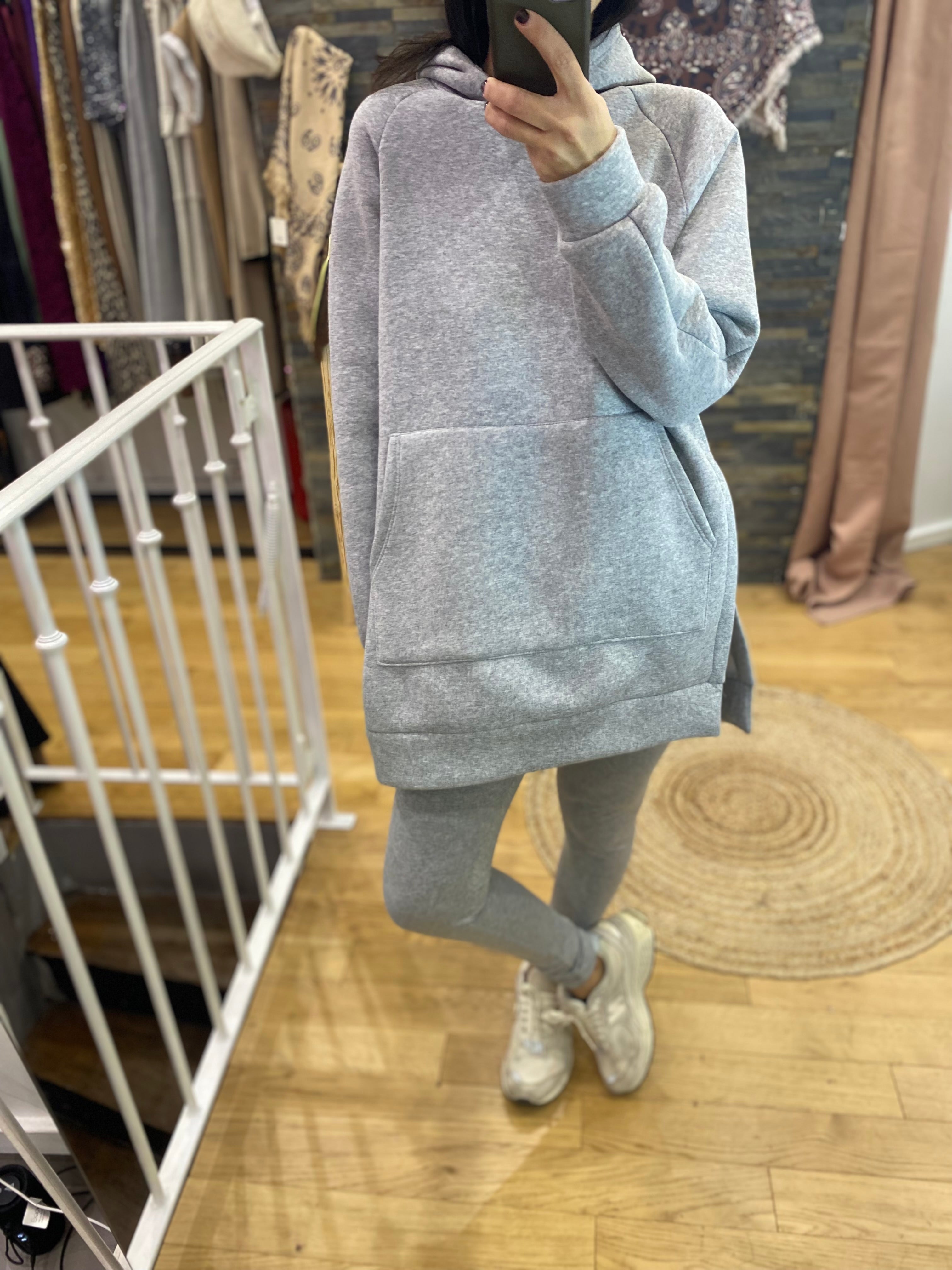 Ensemble « Joey » sweat gris