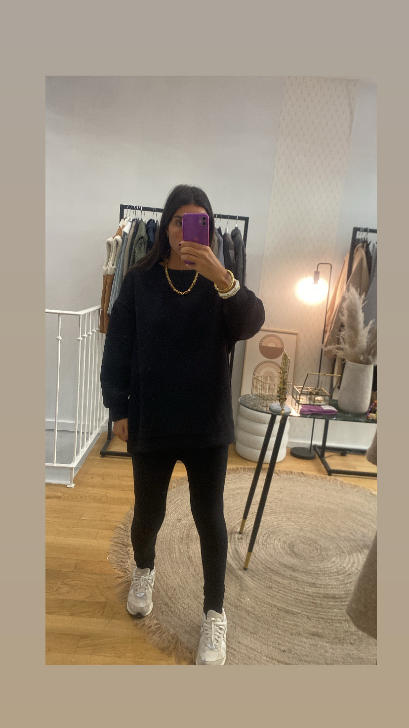 Ensemble legging « Cindy » noir