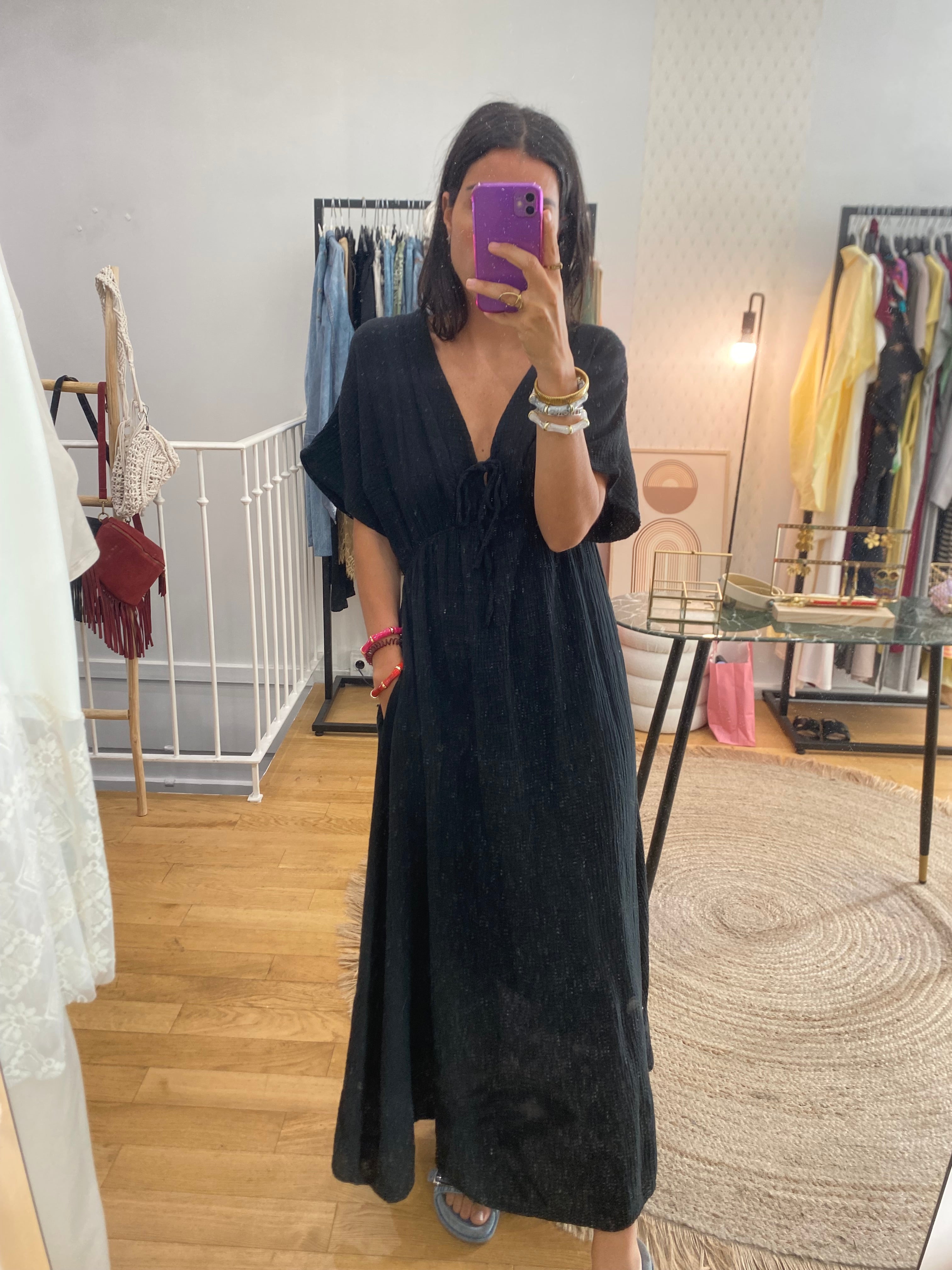Robe « steffie » noir