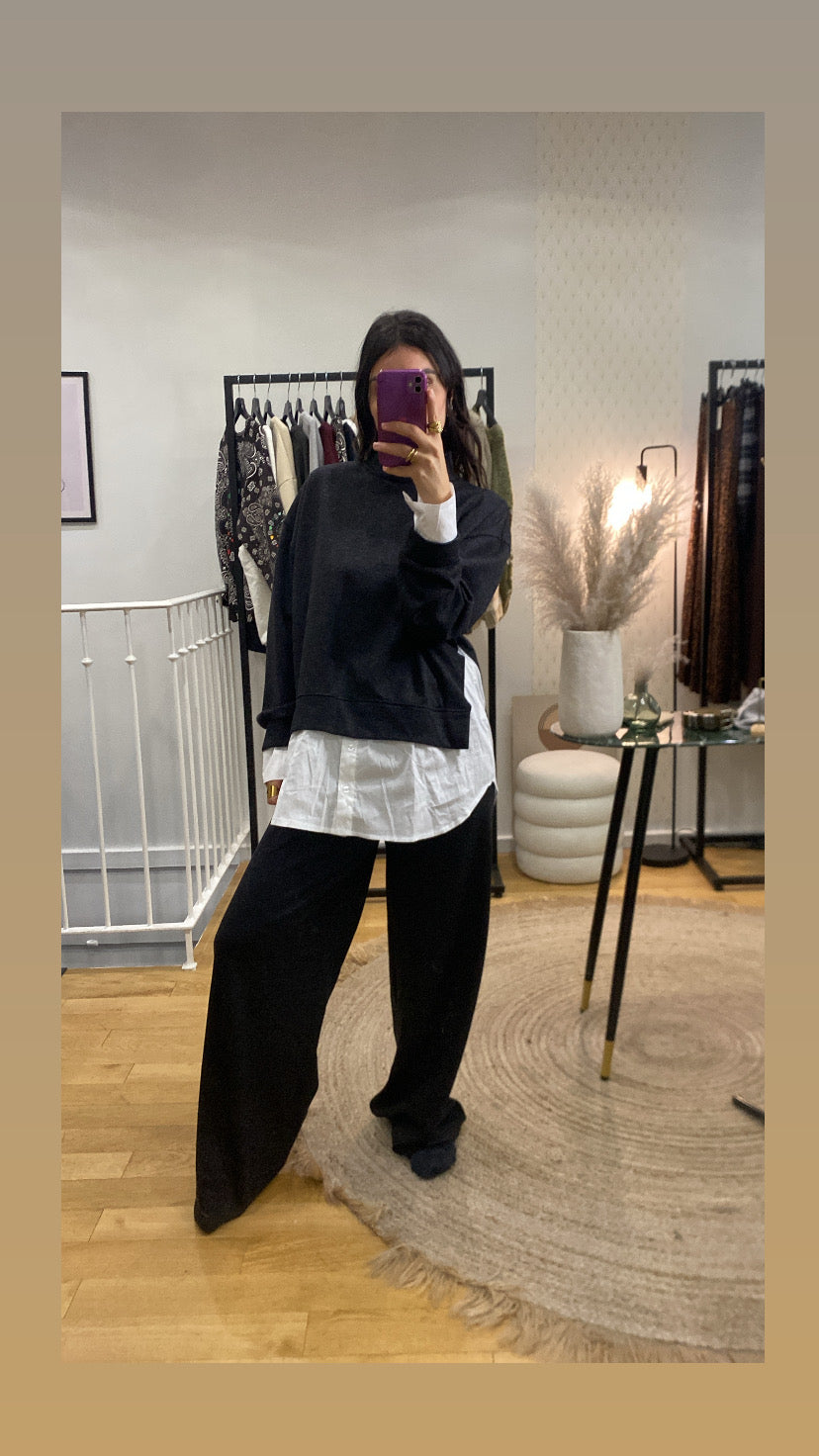 Ensemble « Jen » gris/noir