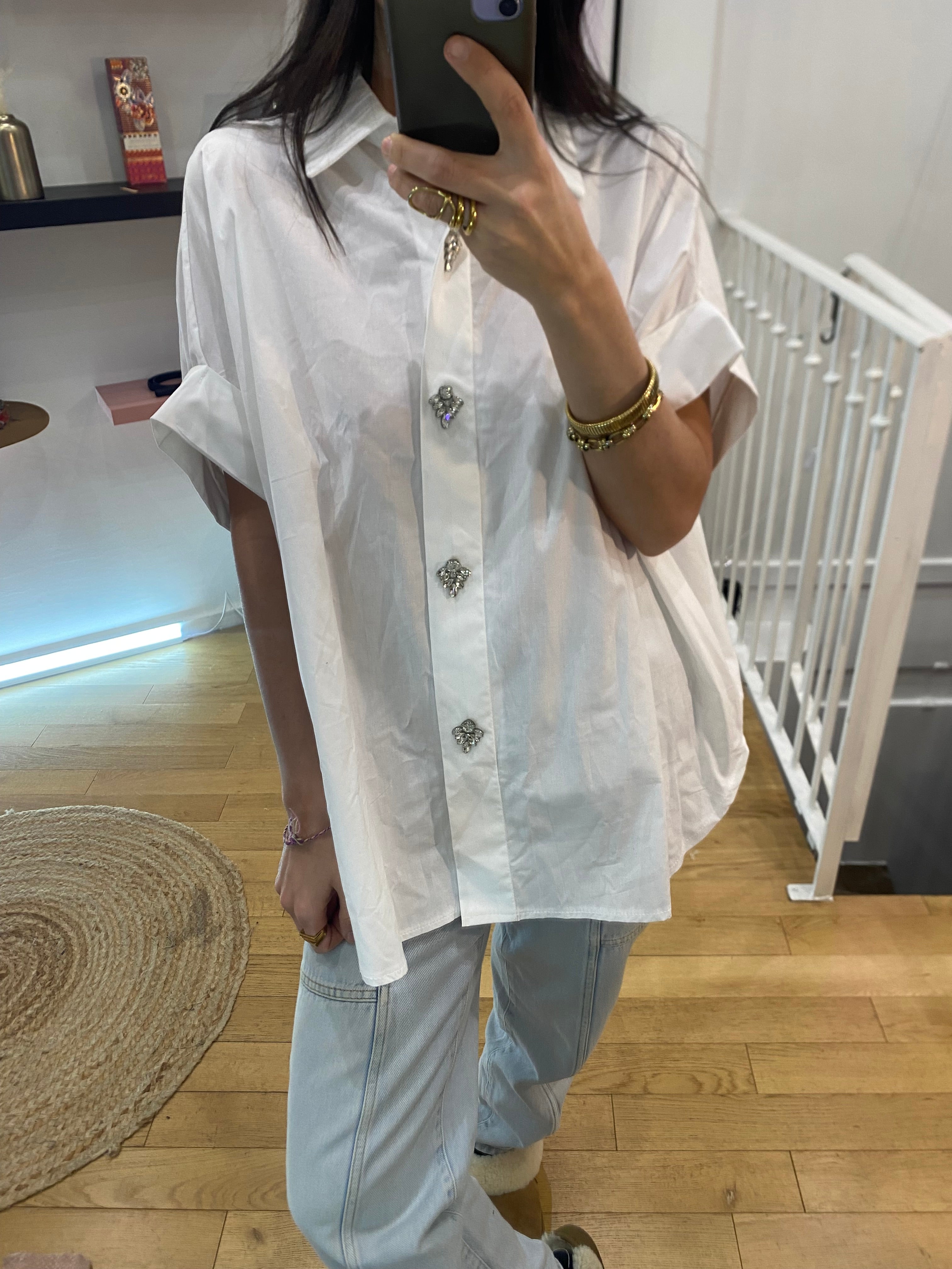 Chemise « Bella » blanche