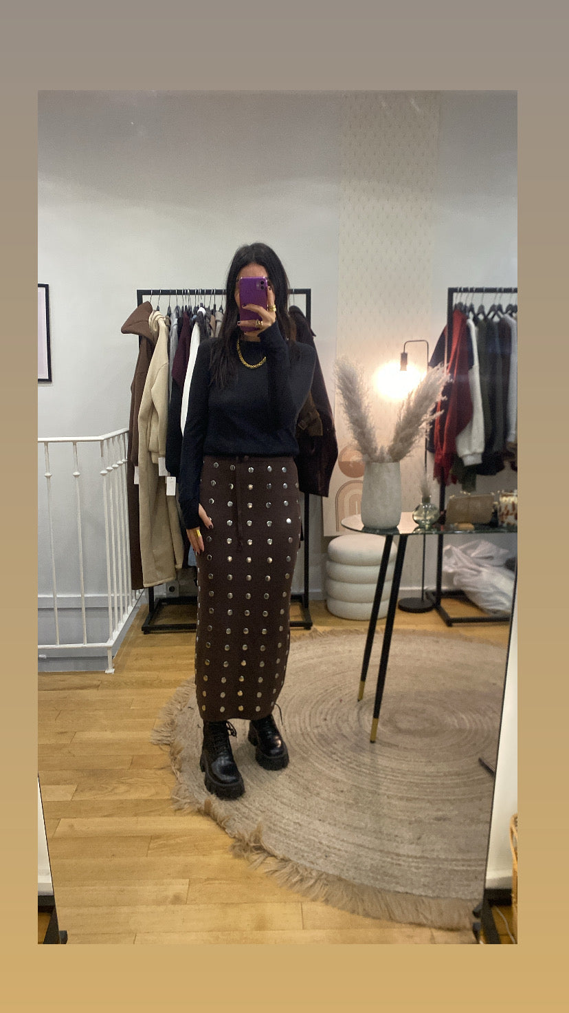 Jupe « Julie » marron