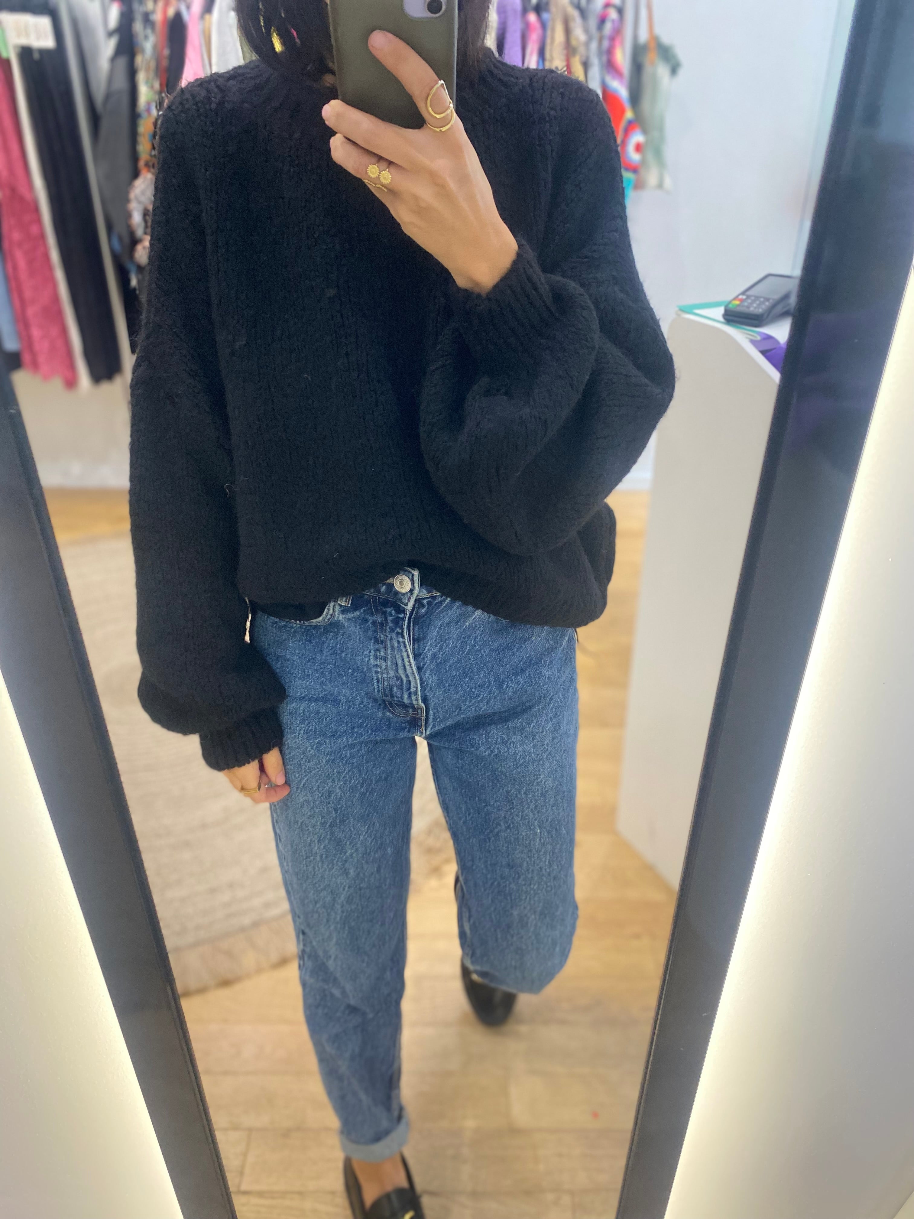 Pull « Ronith » noir