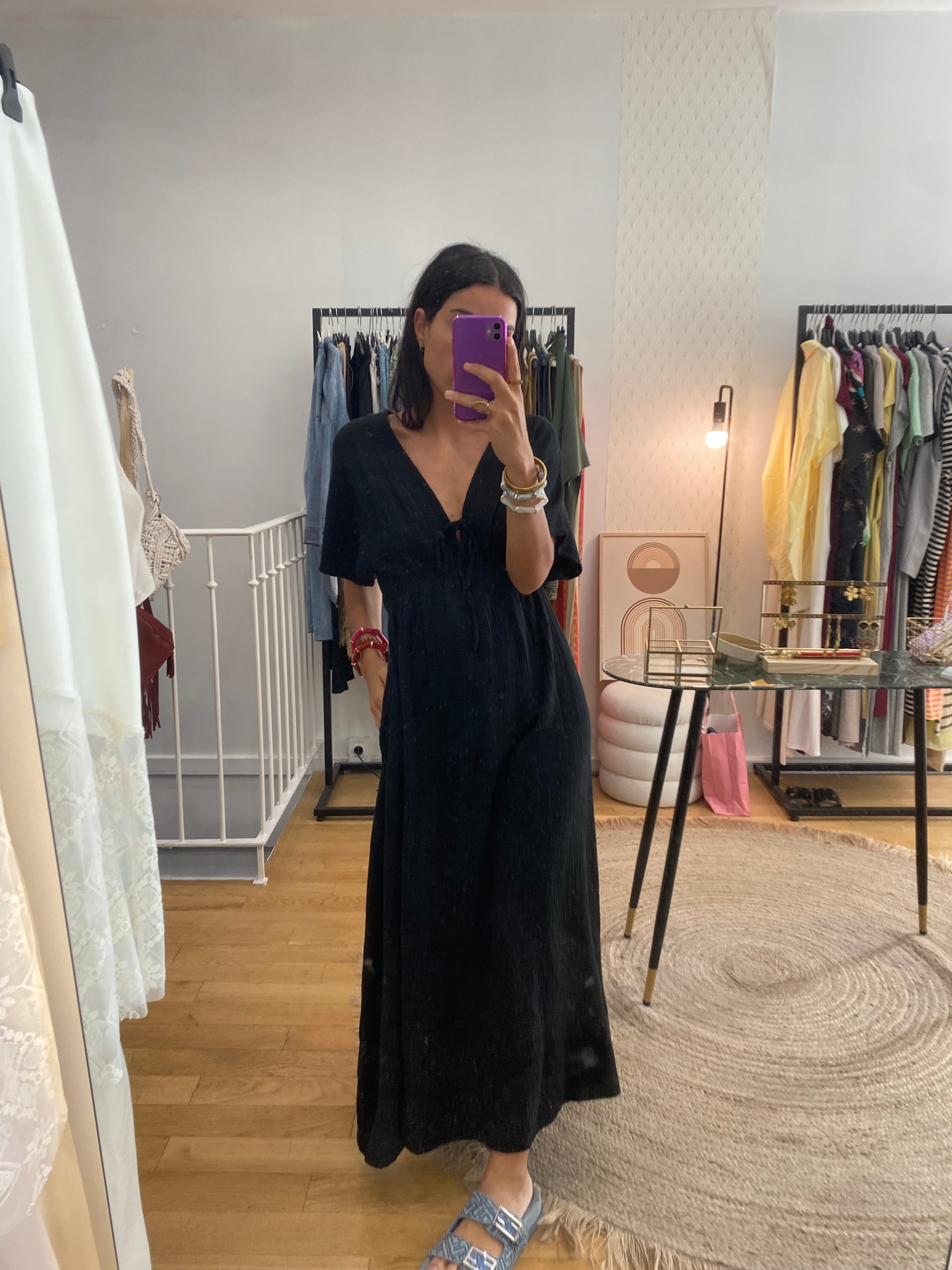 Robe « steffie » noir