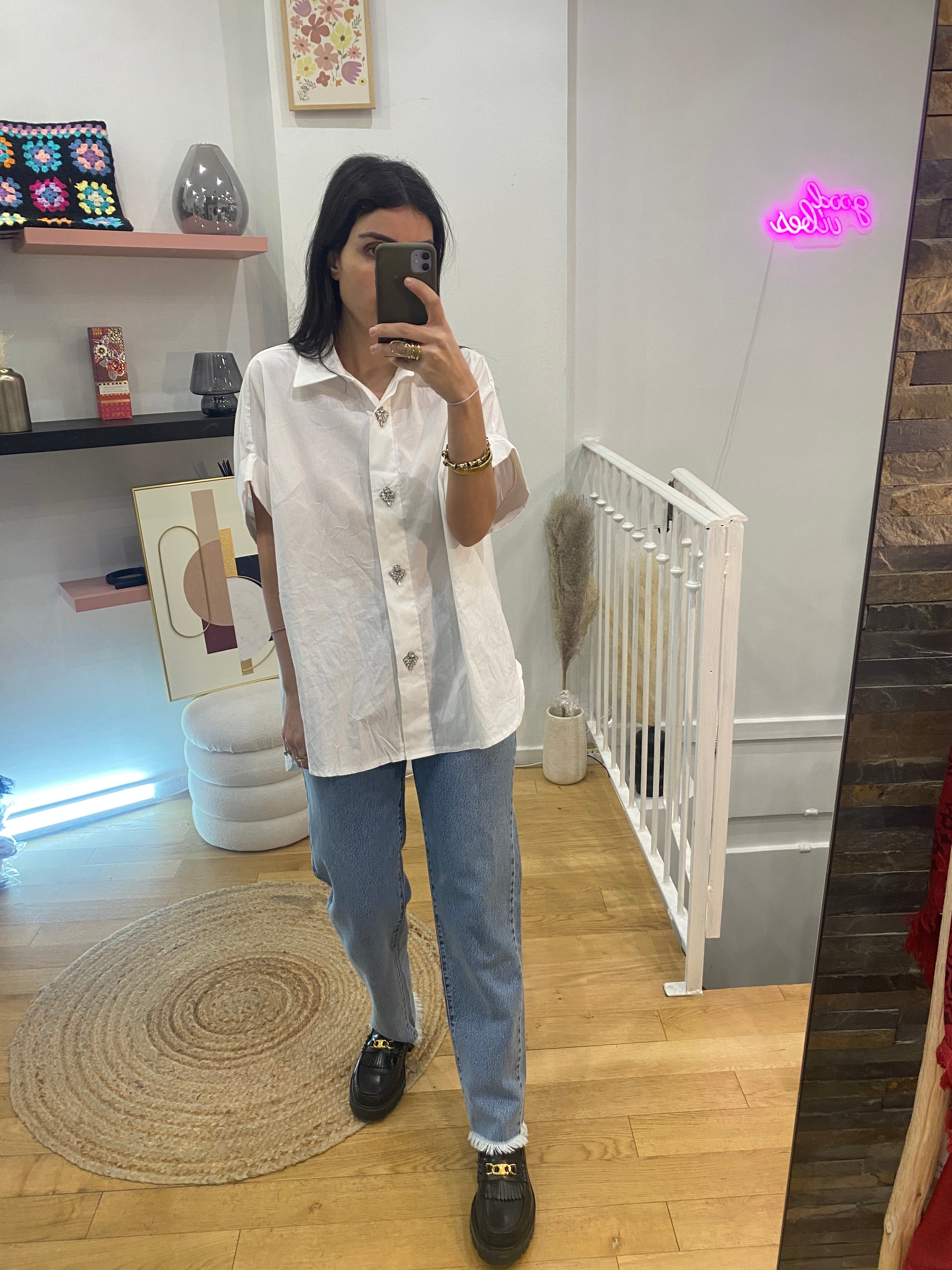 Chemise « Bella » blanche