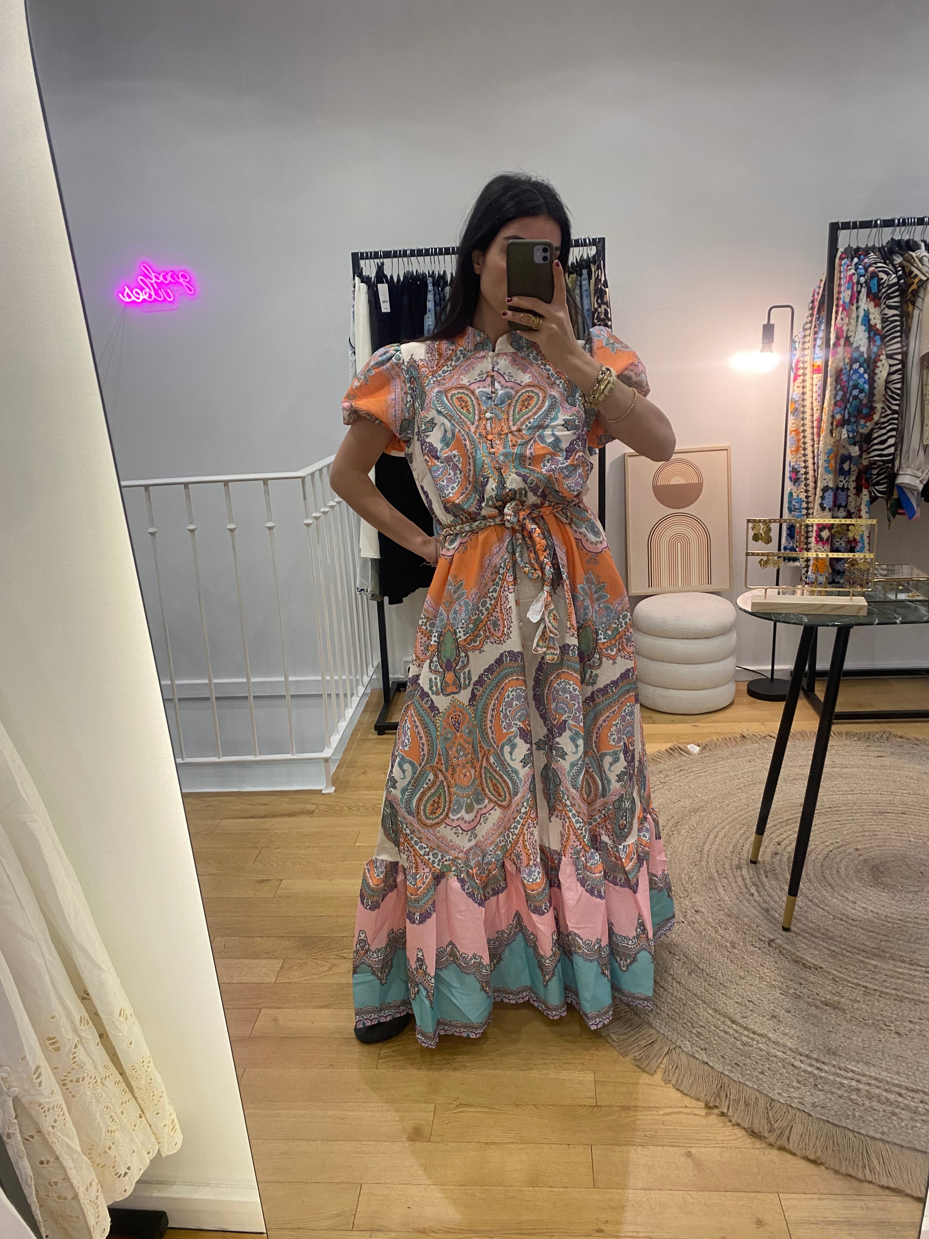 Robe « Zim » orange