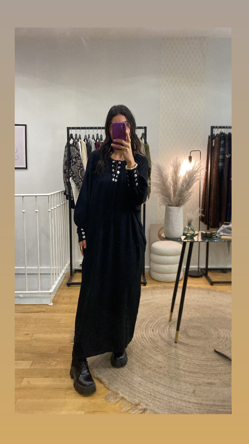 Robe « bella » noir