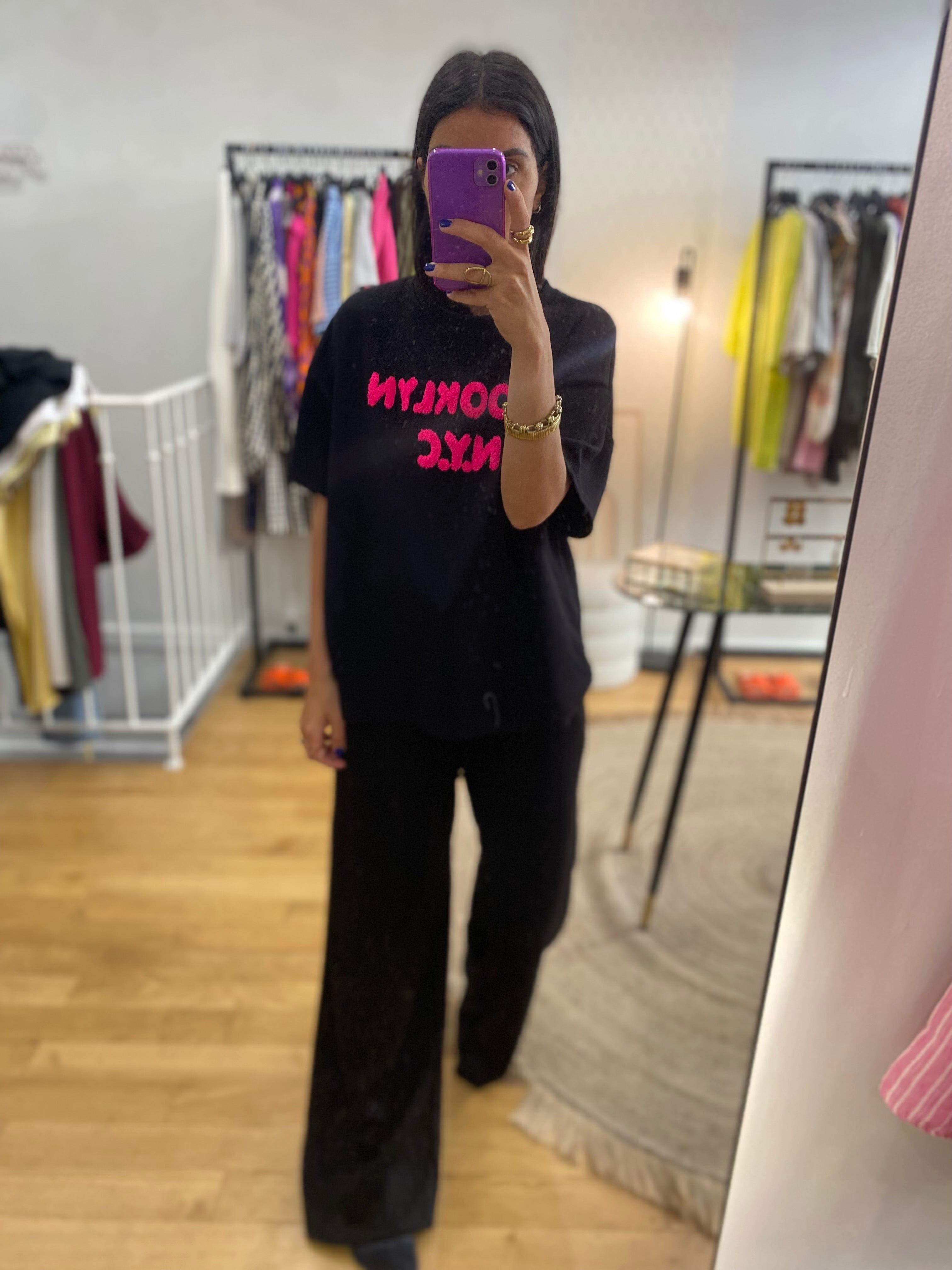 Ensemble pantalon « brooklyn » noir