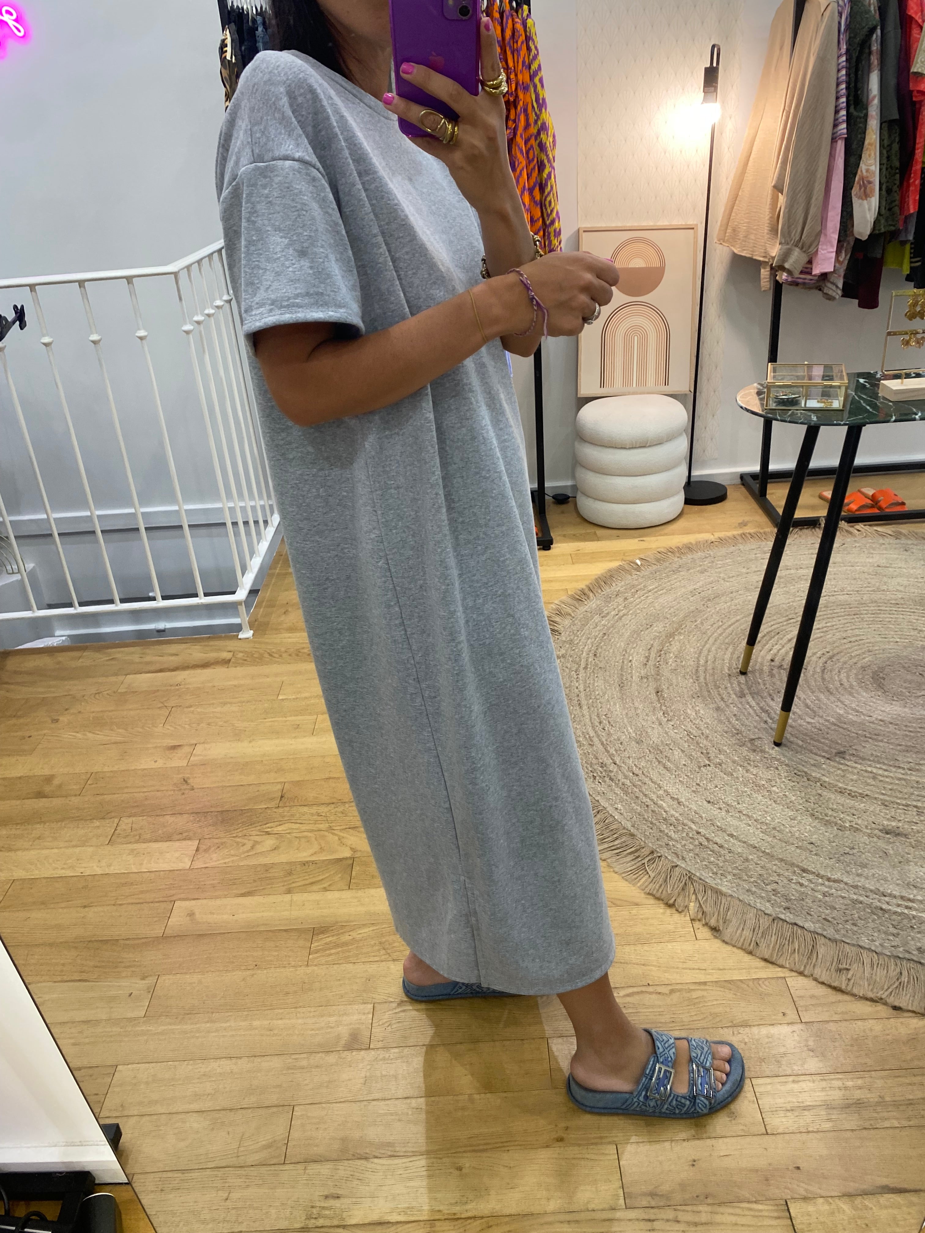 Robe « Chloé » grise