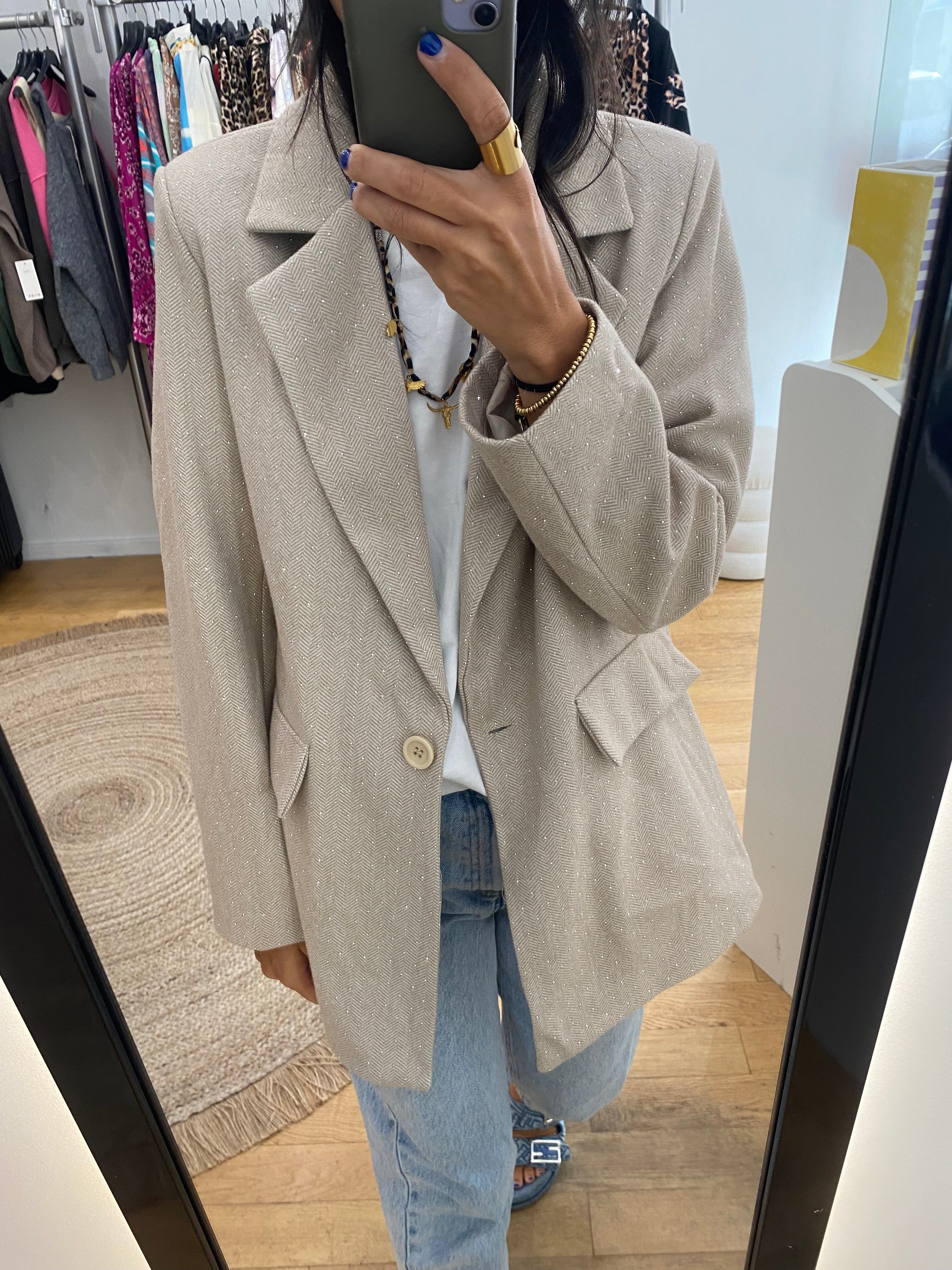 Veste « lennie » beige