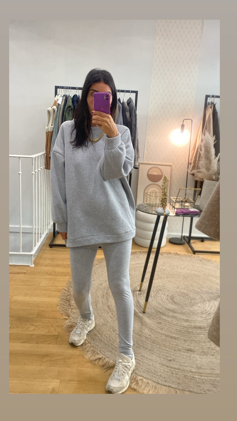 Ensemble leggings  cindy » gris