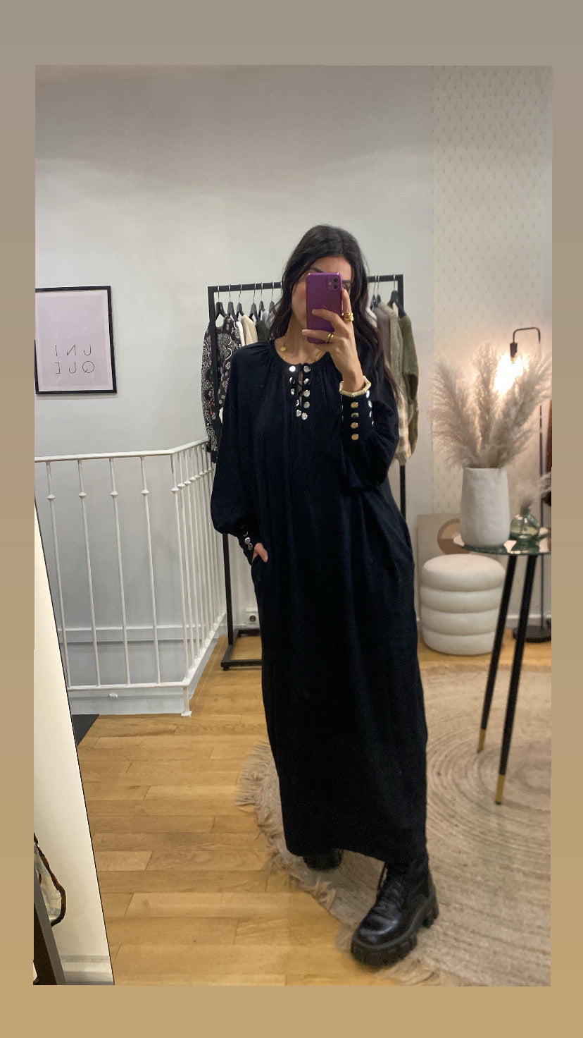 Robe « bella » noir