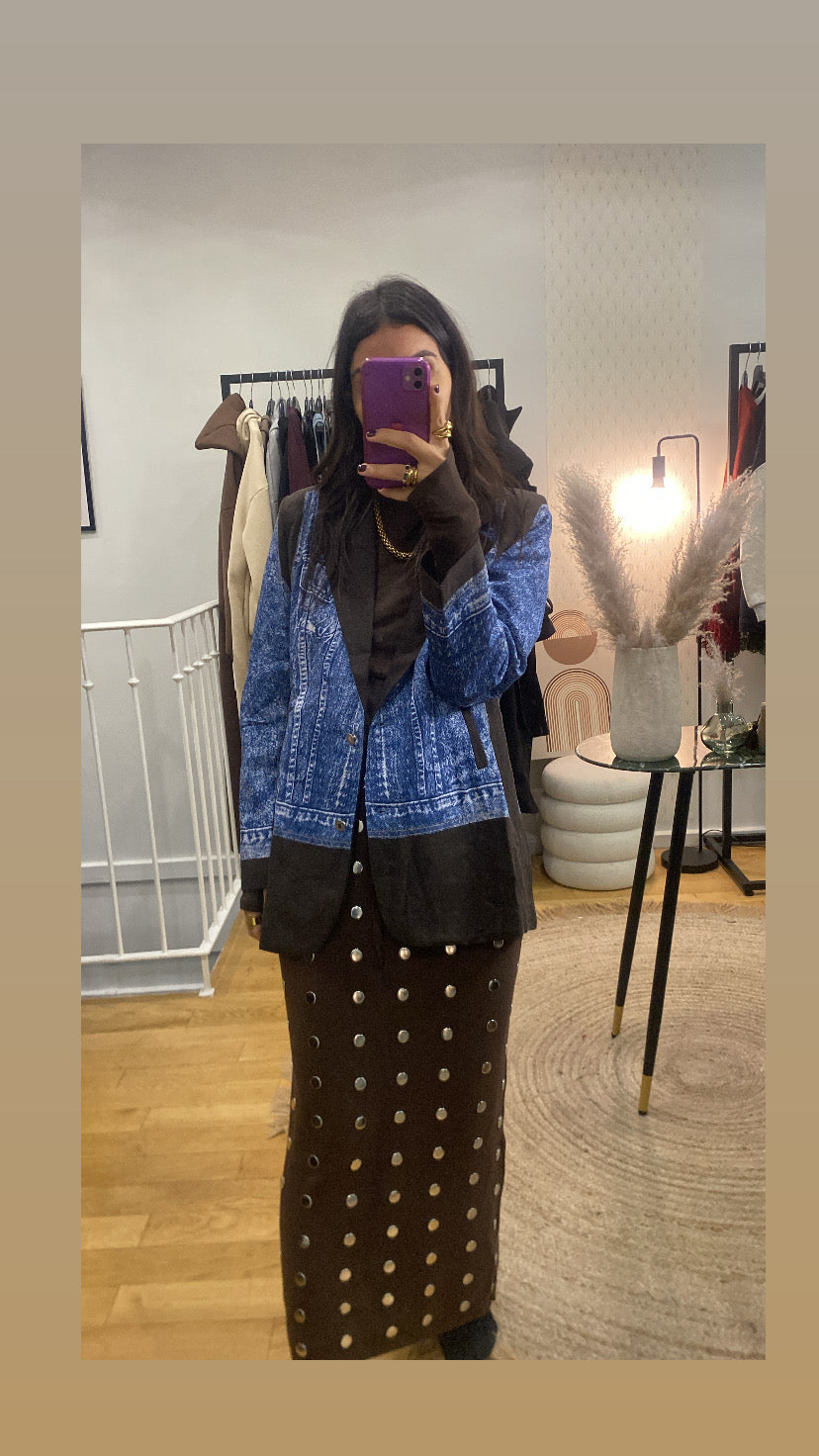 Veste « Winny » marron foncé