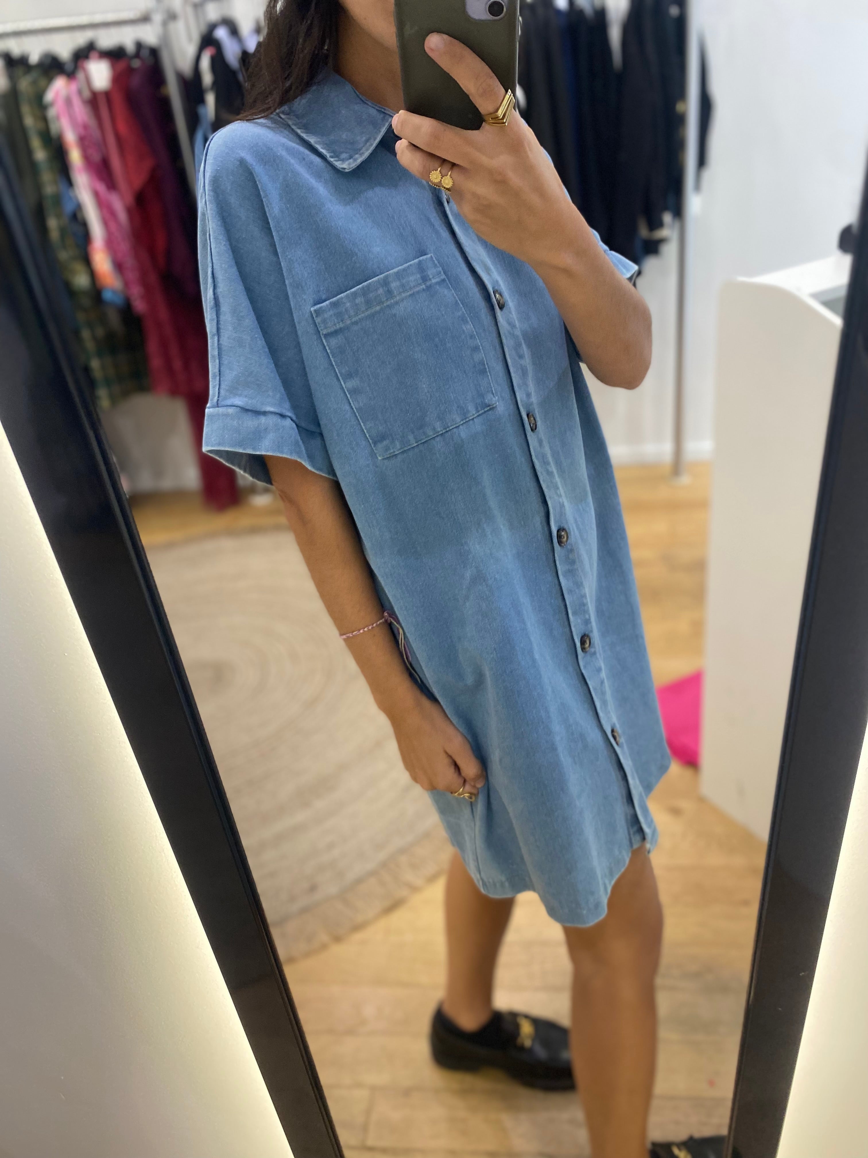 Robe en jeans « lina »