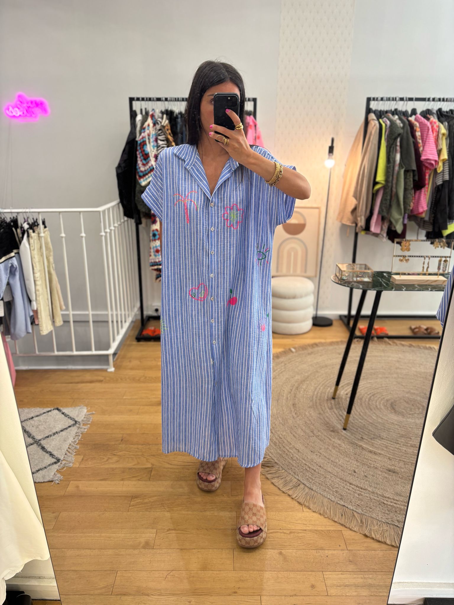 Robe « Lennie » bleu