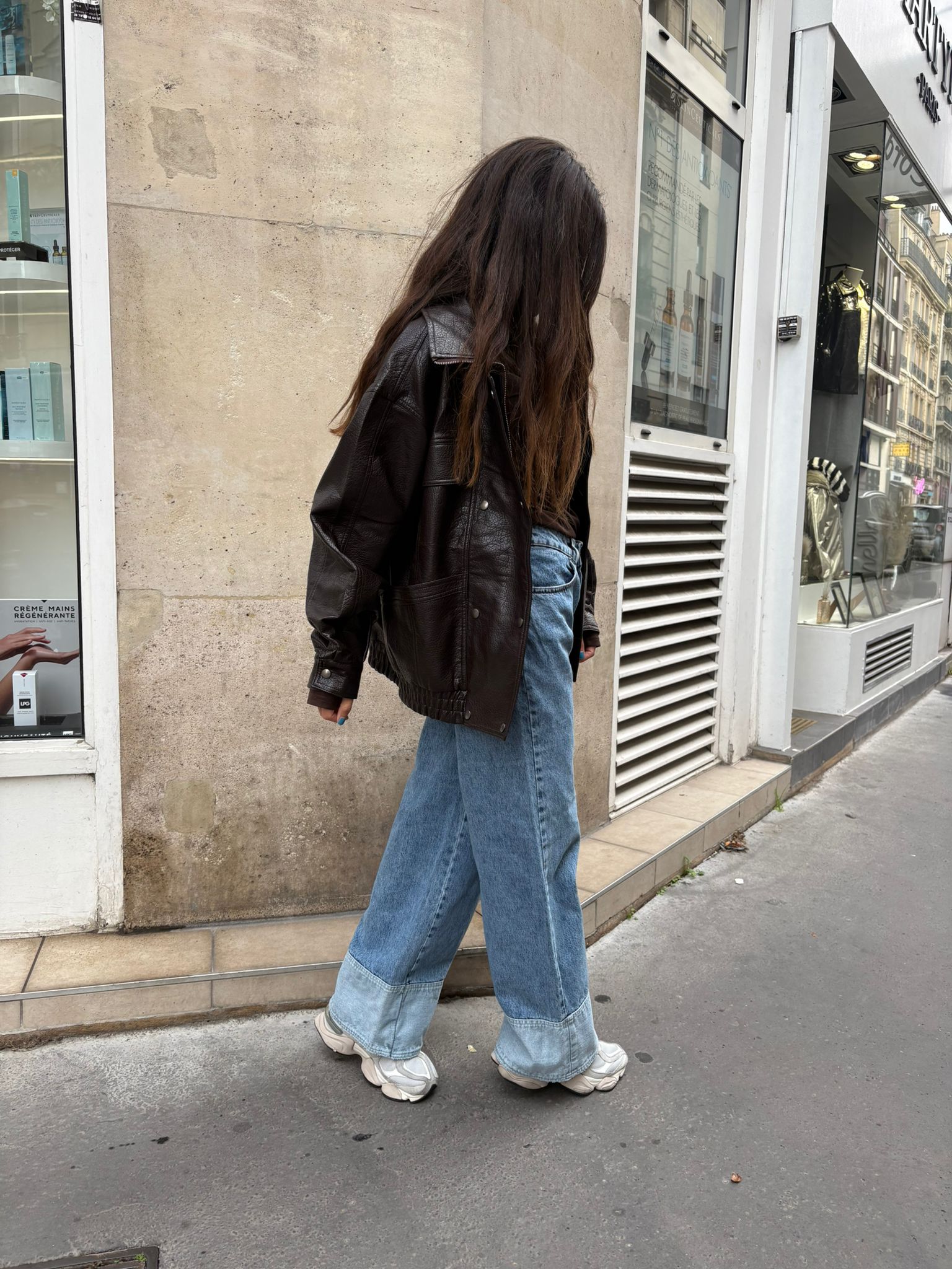Blouson « Zoé » marron