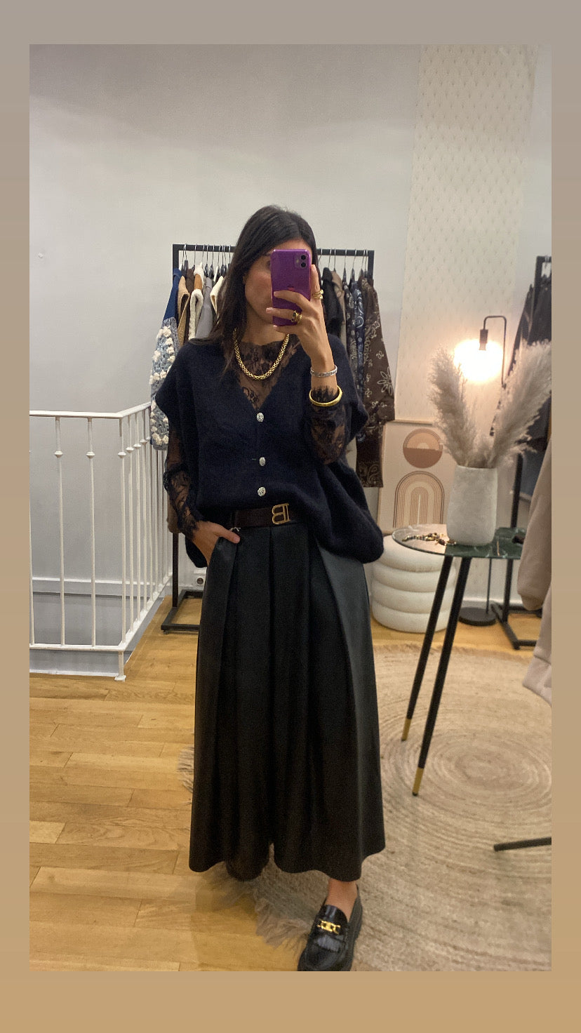 Gilet « Ella » noir