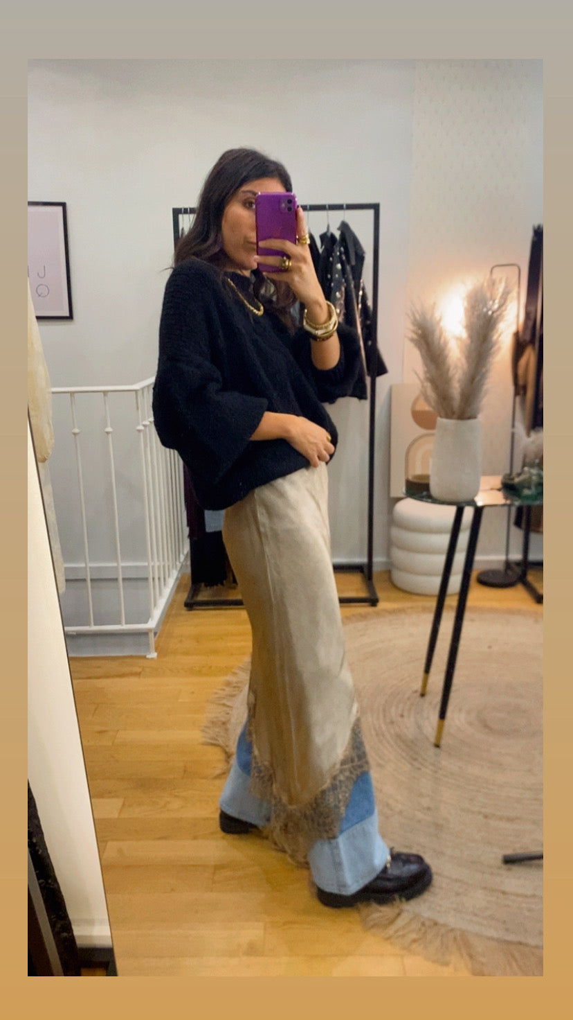 Jupe « Noya » camel