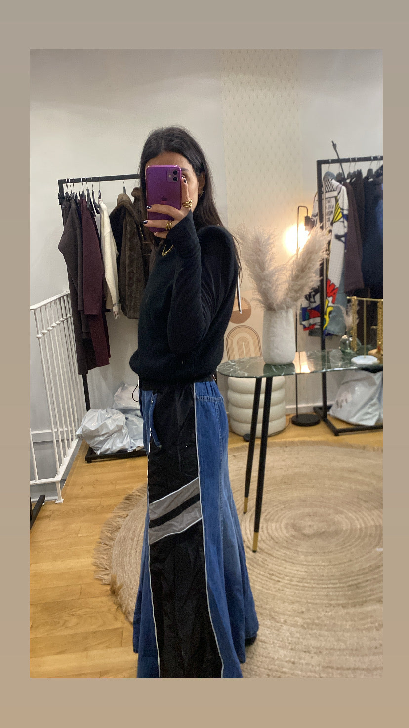 Jupe « Julie » bi matière