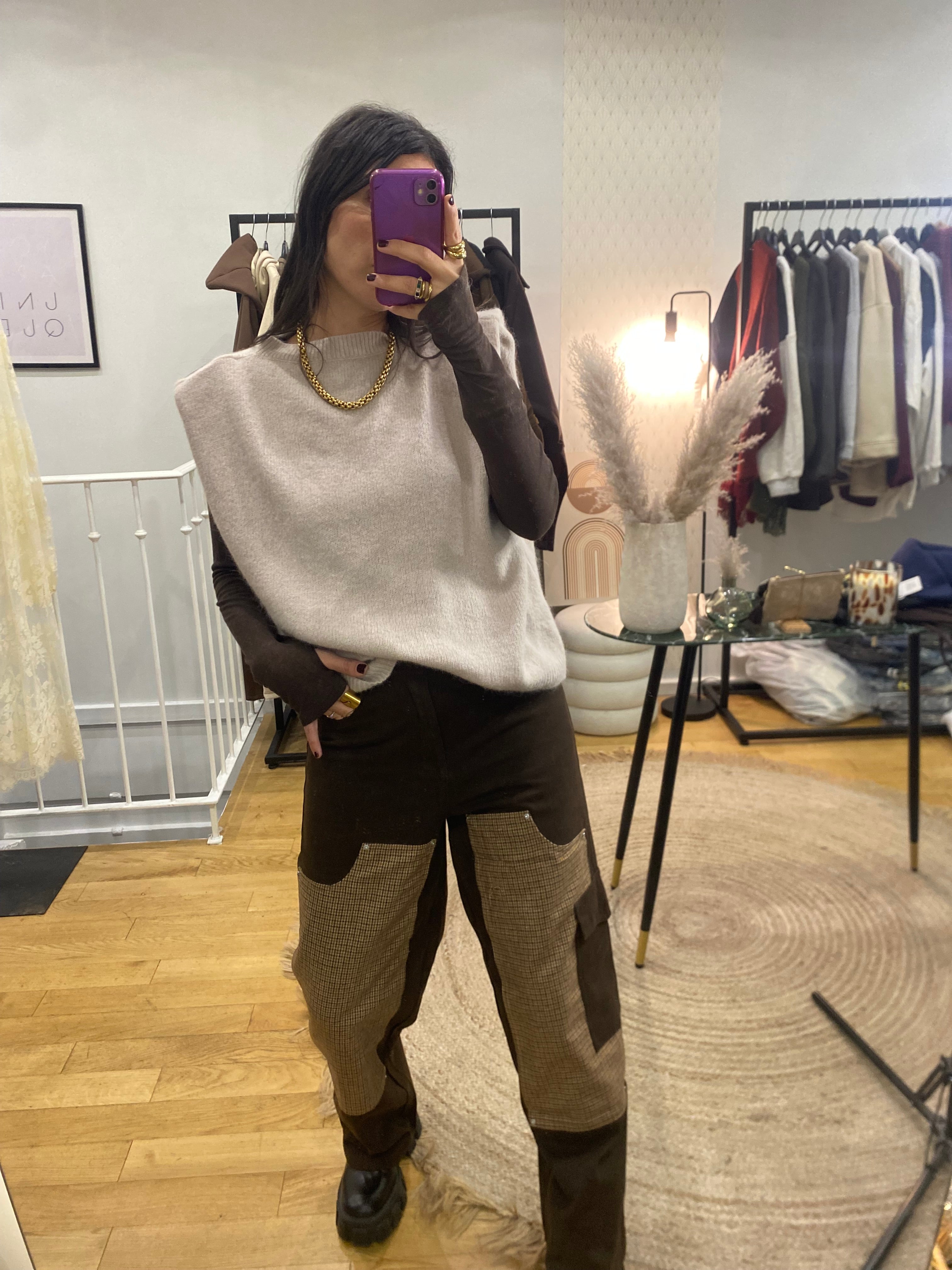 Pull « Kimy » beige