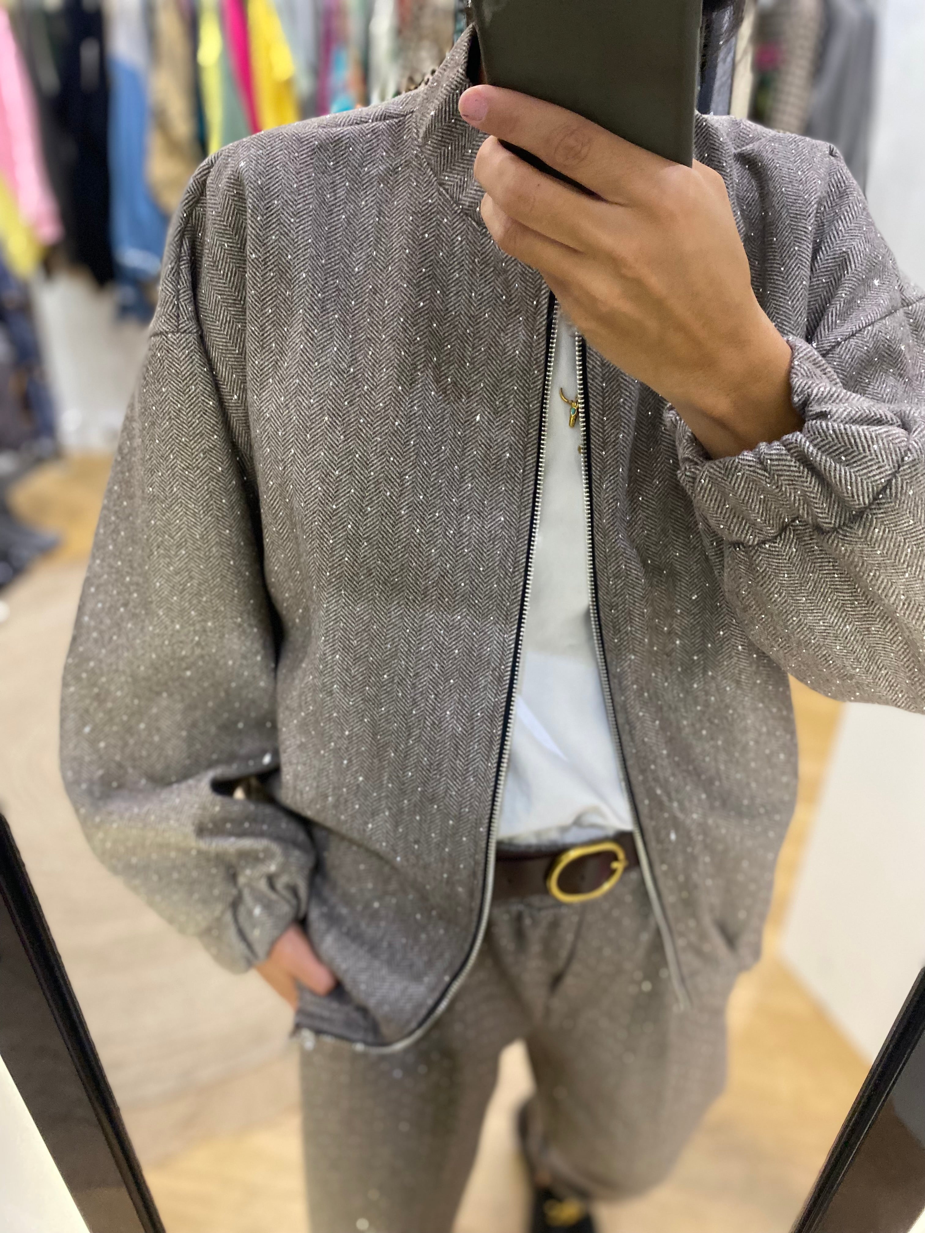 Veste « alex » taupe