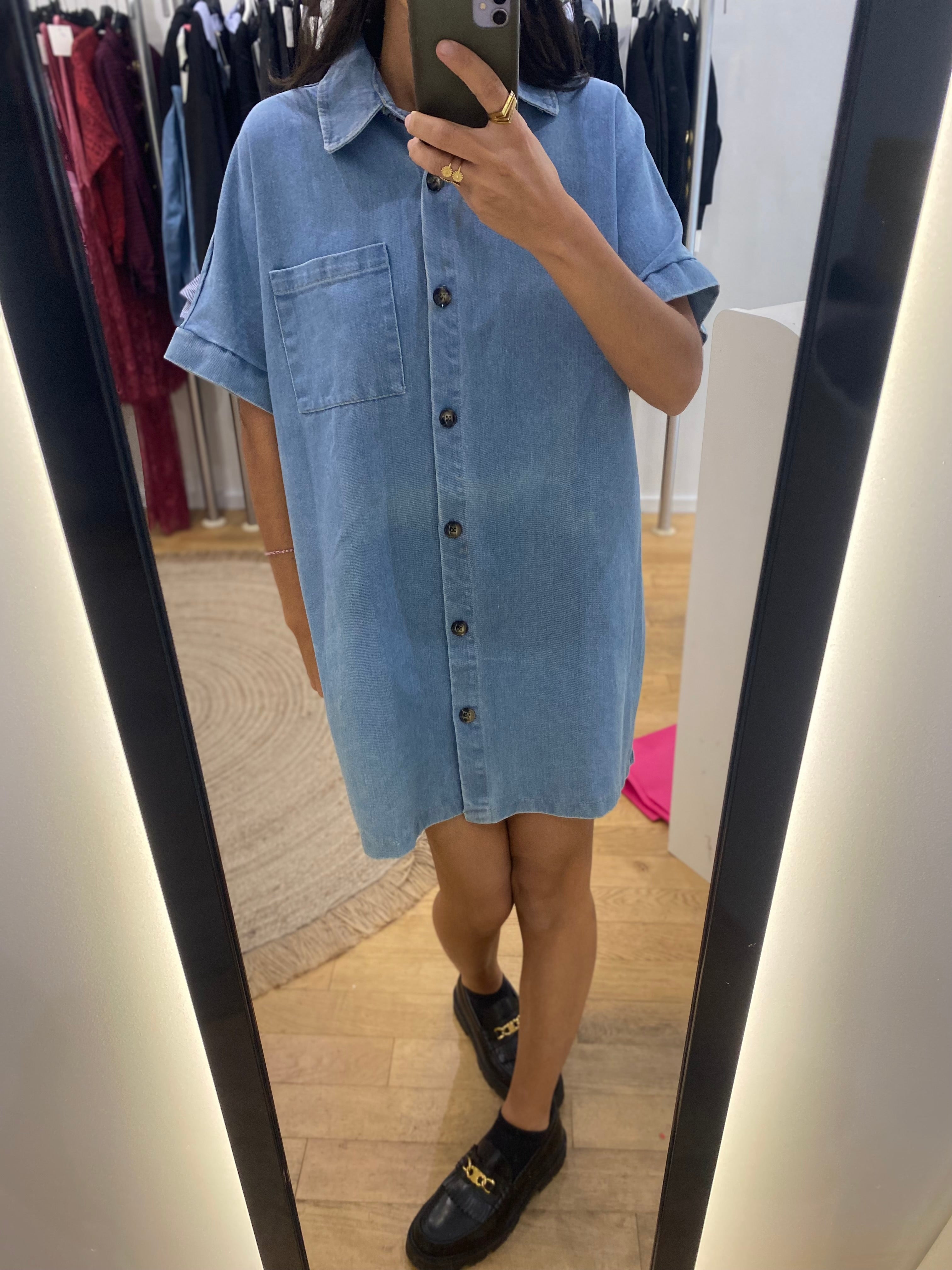 Robe en jeans « lina »