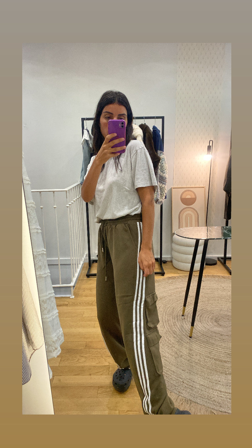 Jogging « Alix » kaki