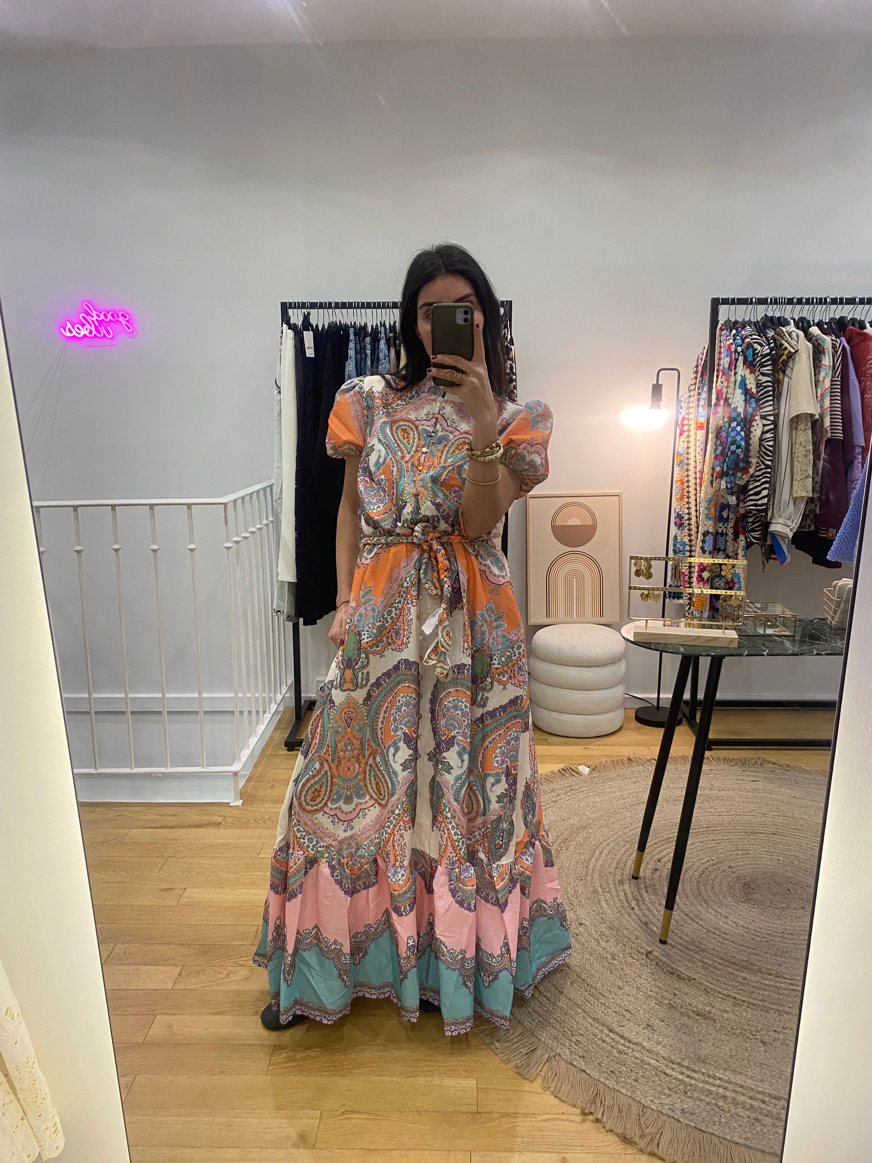 Robe « Zim » orange
