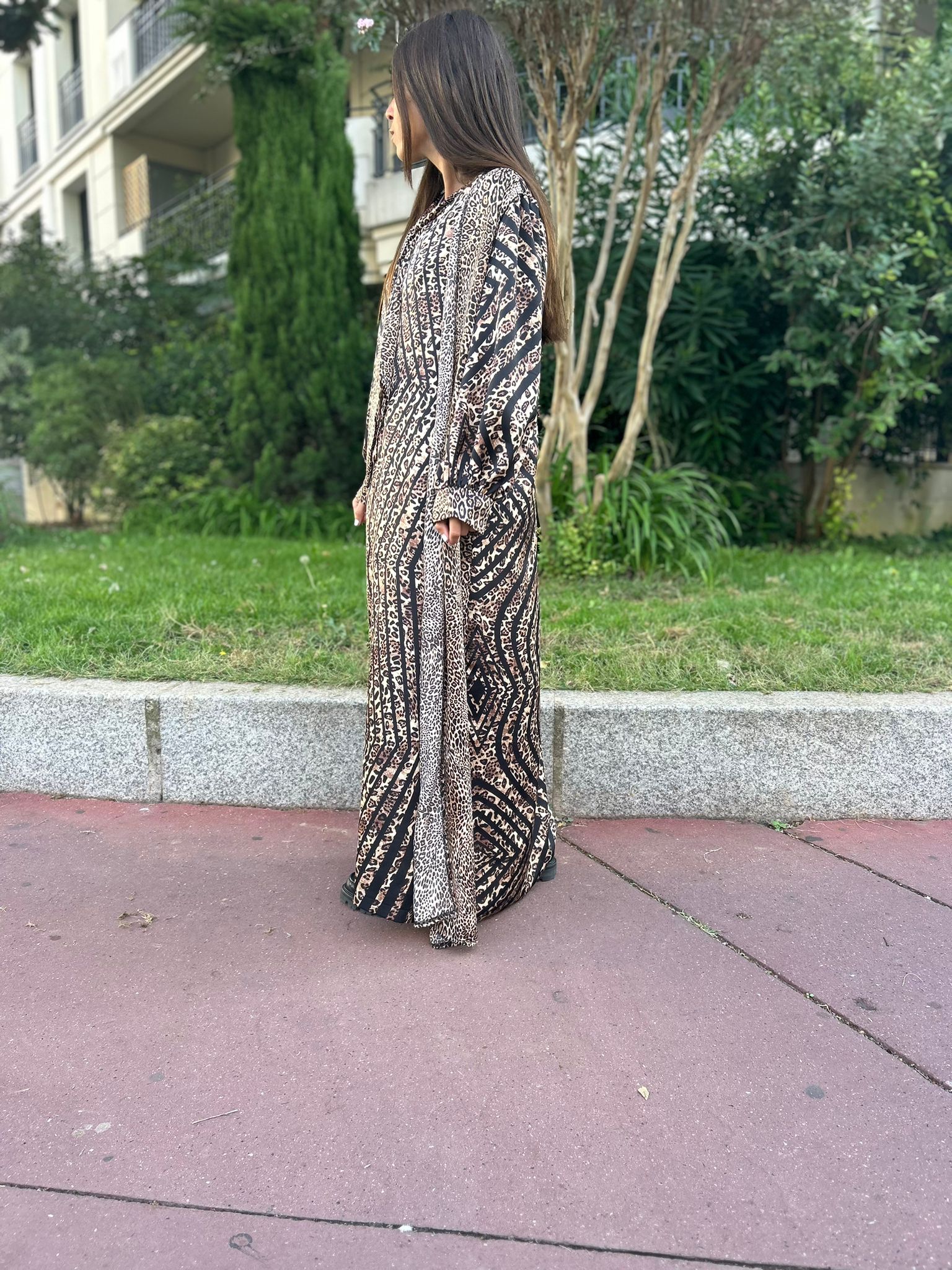 Robe « Hanna » léopard