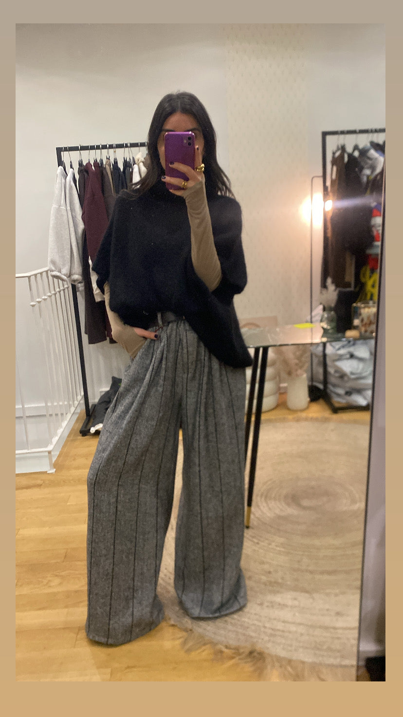 Pantalon « Line » noir