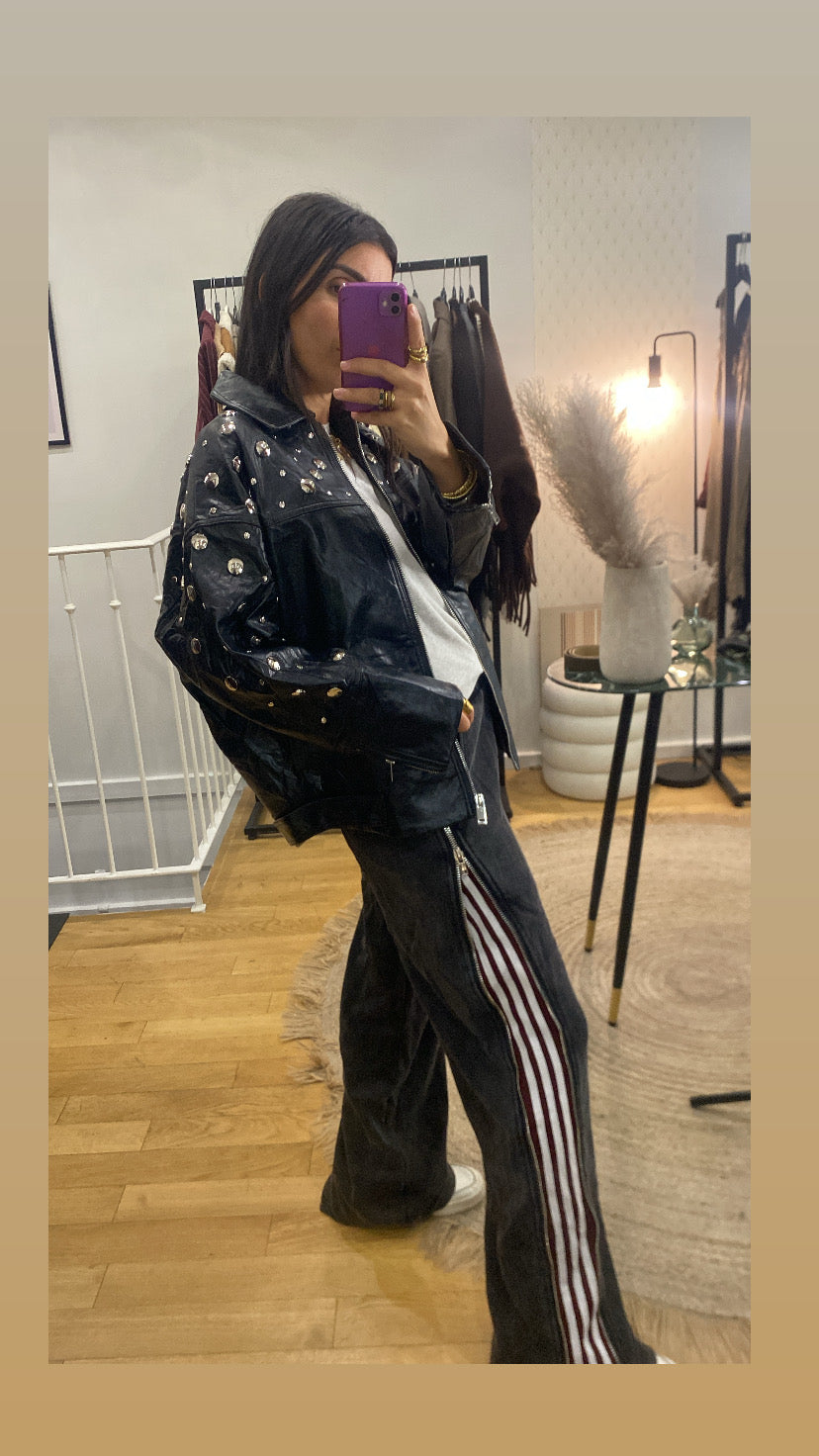 Jogging « Alex » noir