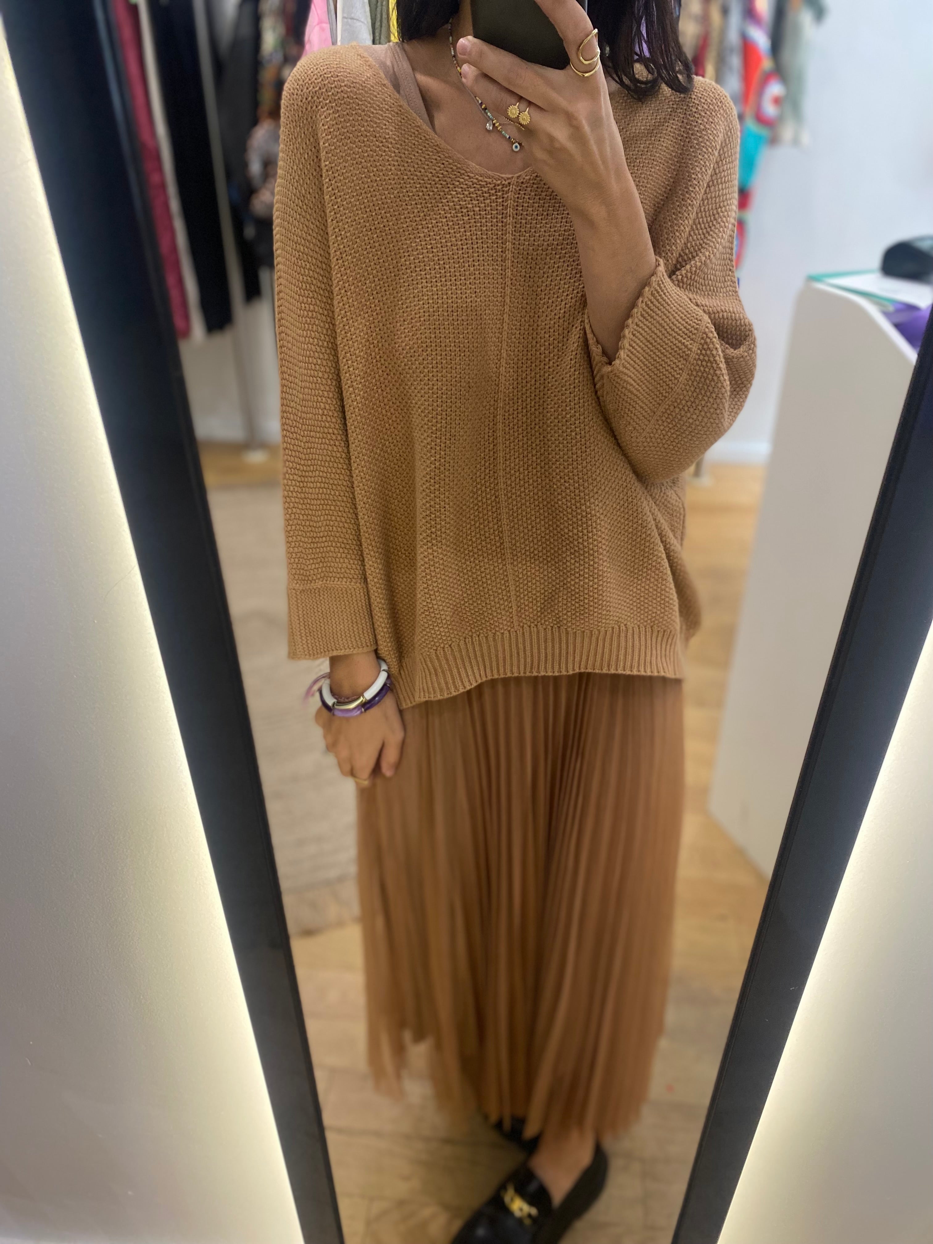 Robe 2 en 1 « Tali » camel