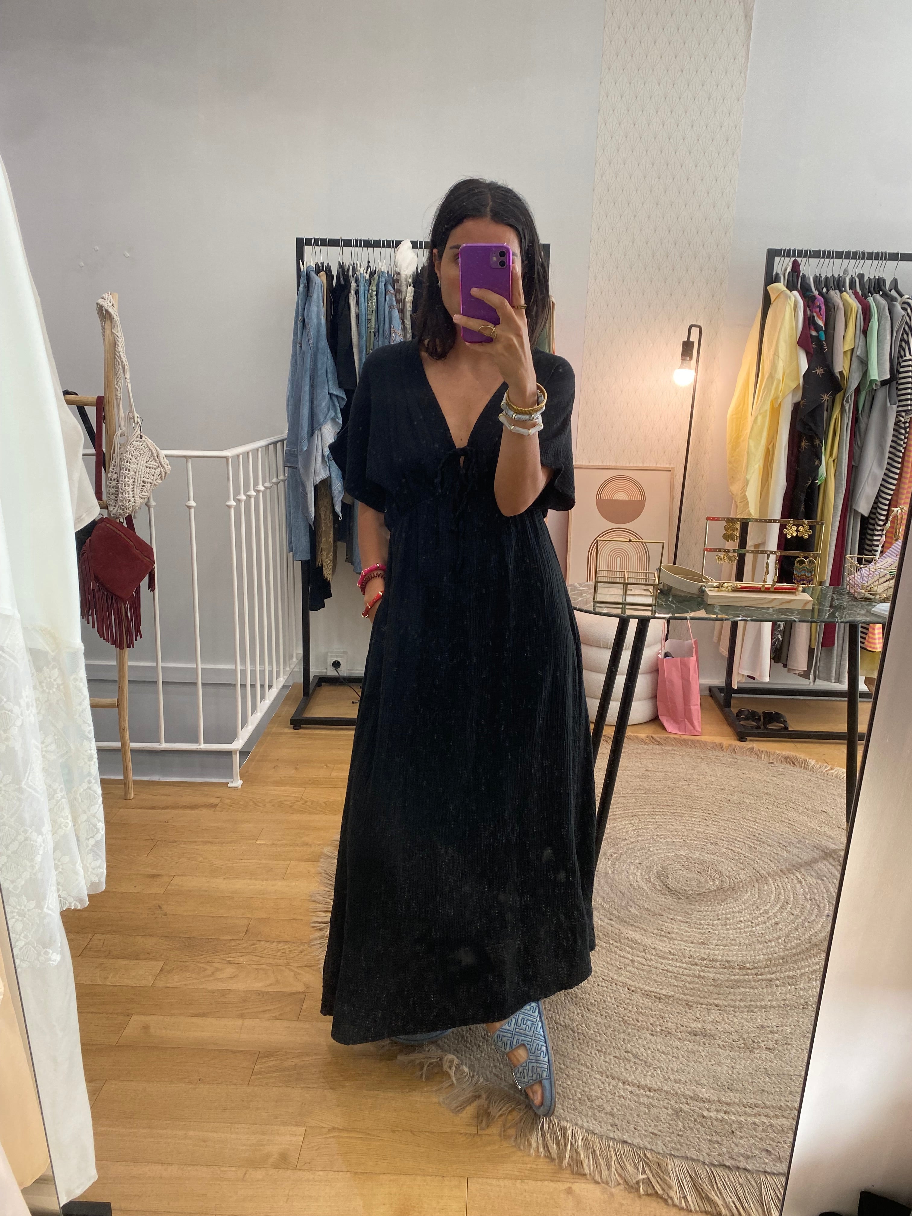 Robe « steffie » noir