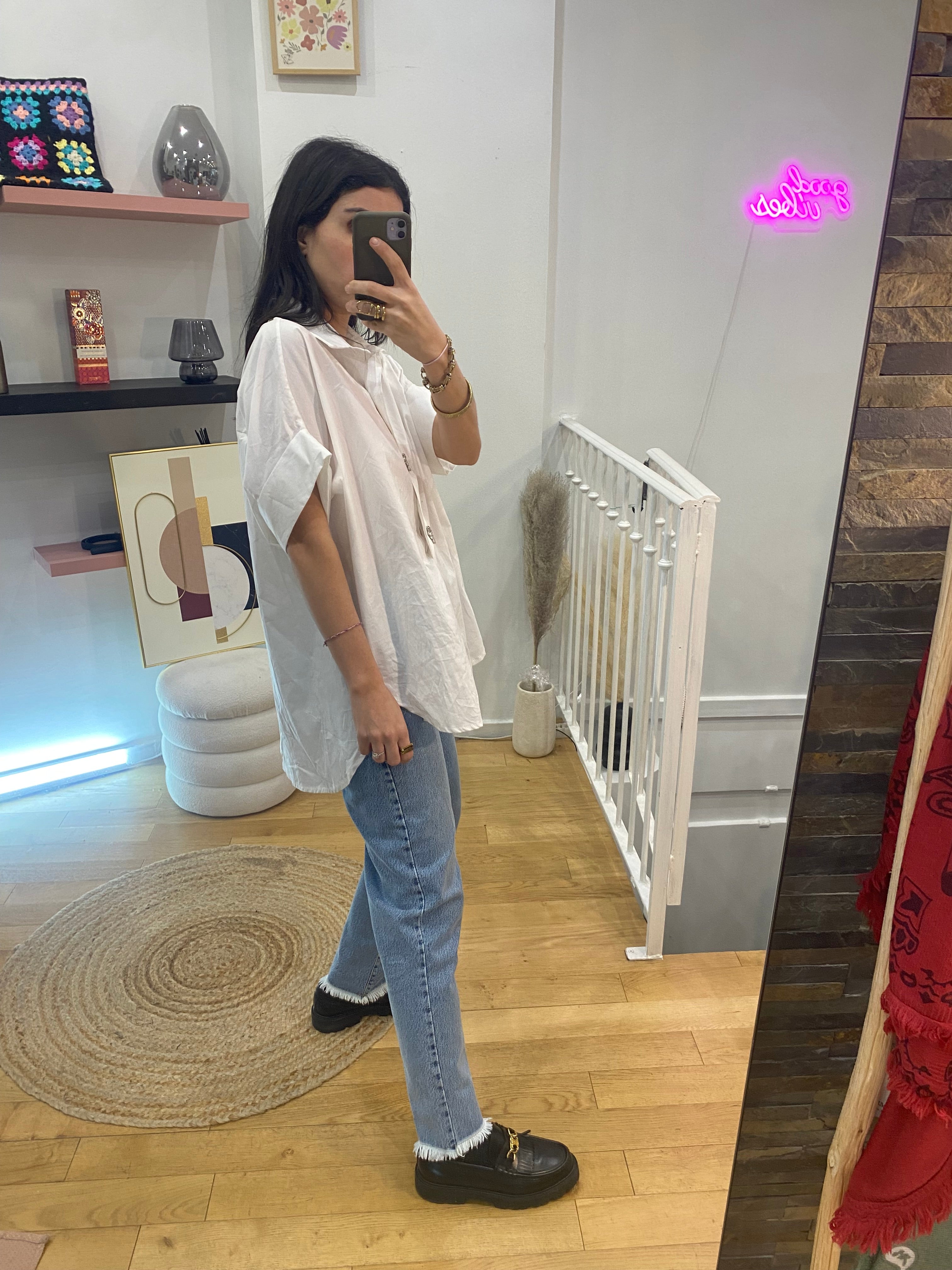 Chemise « Bella » blanche