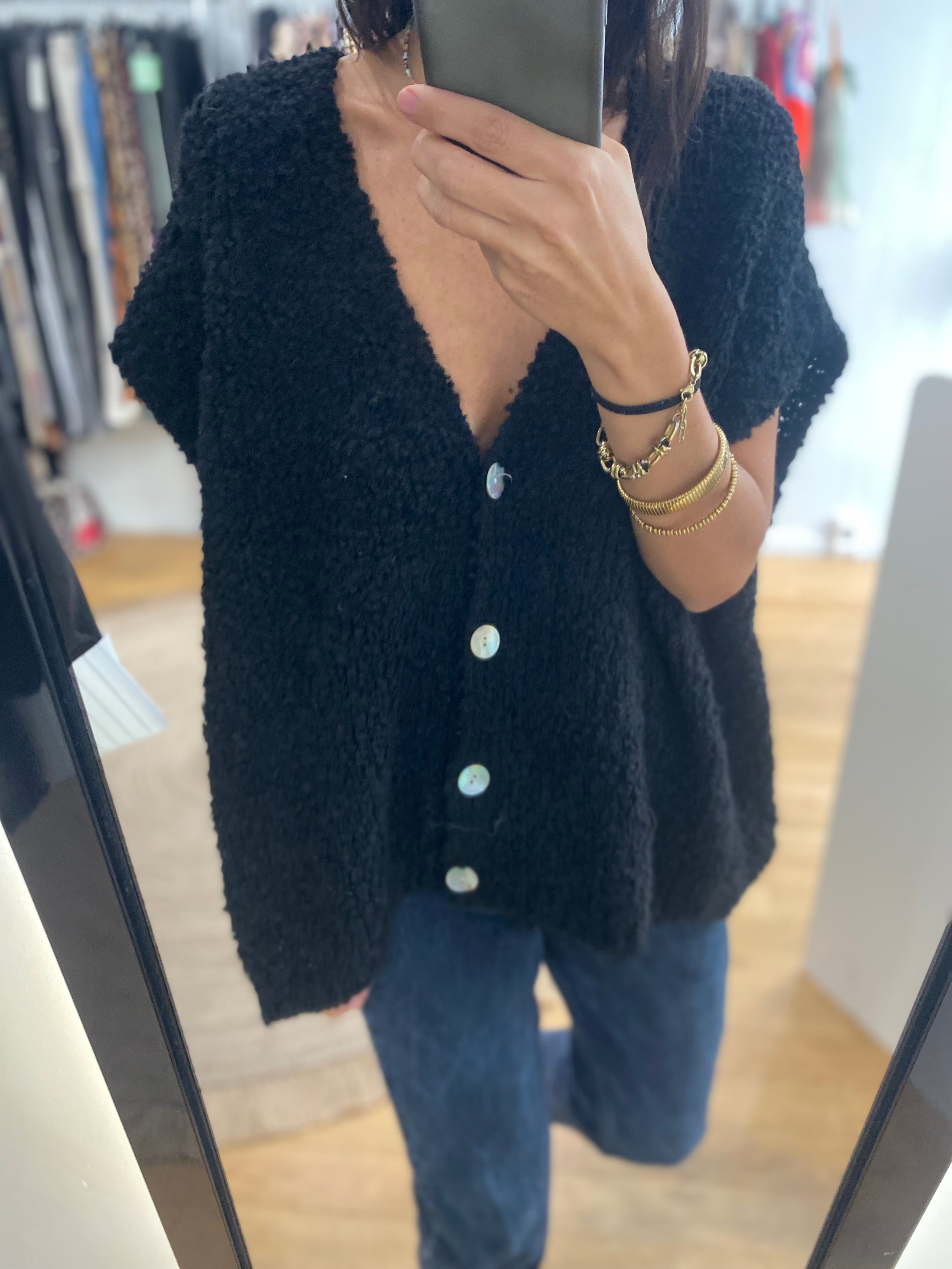 Gilet « yael » noir