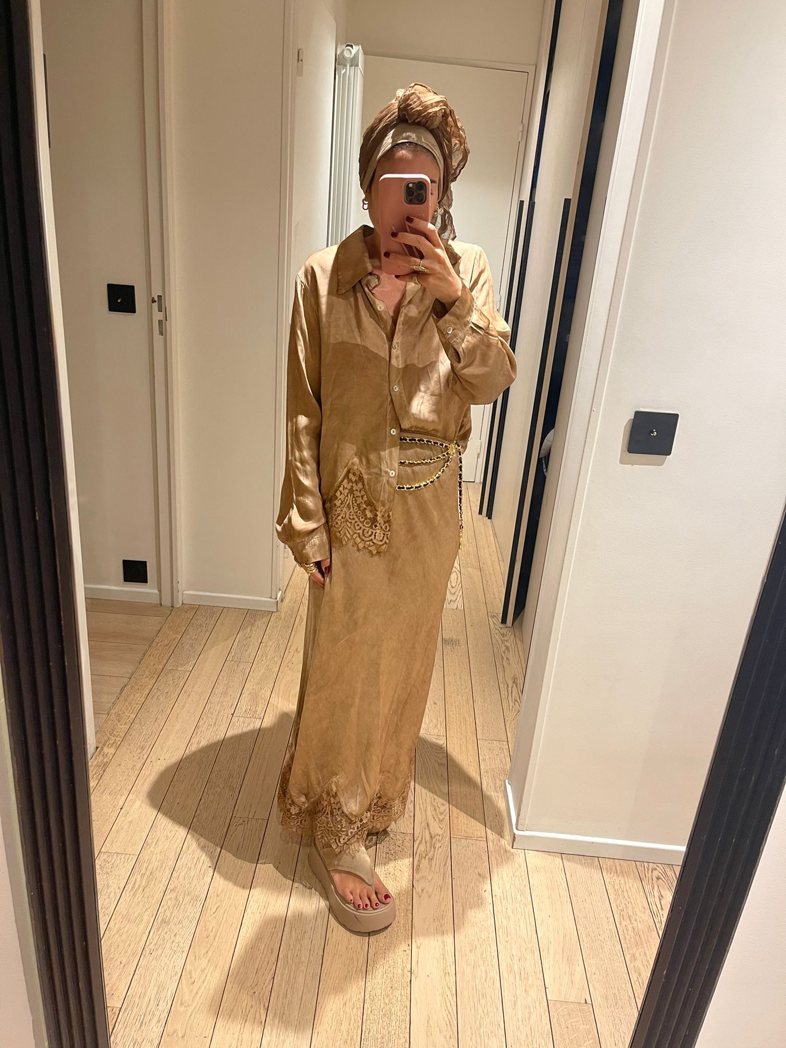 Jupe « Tess » camel