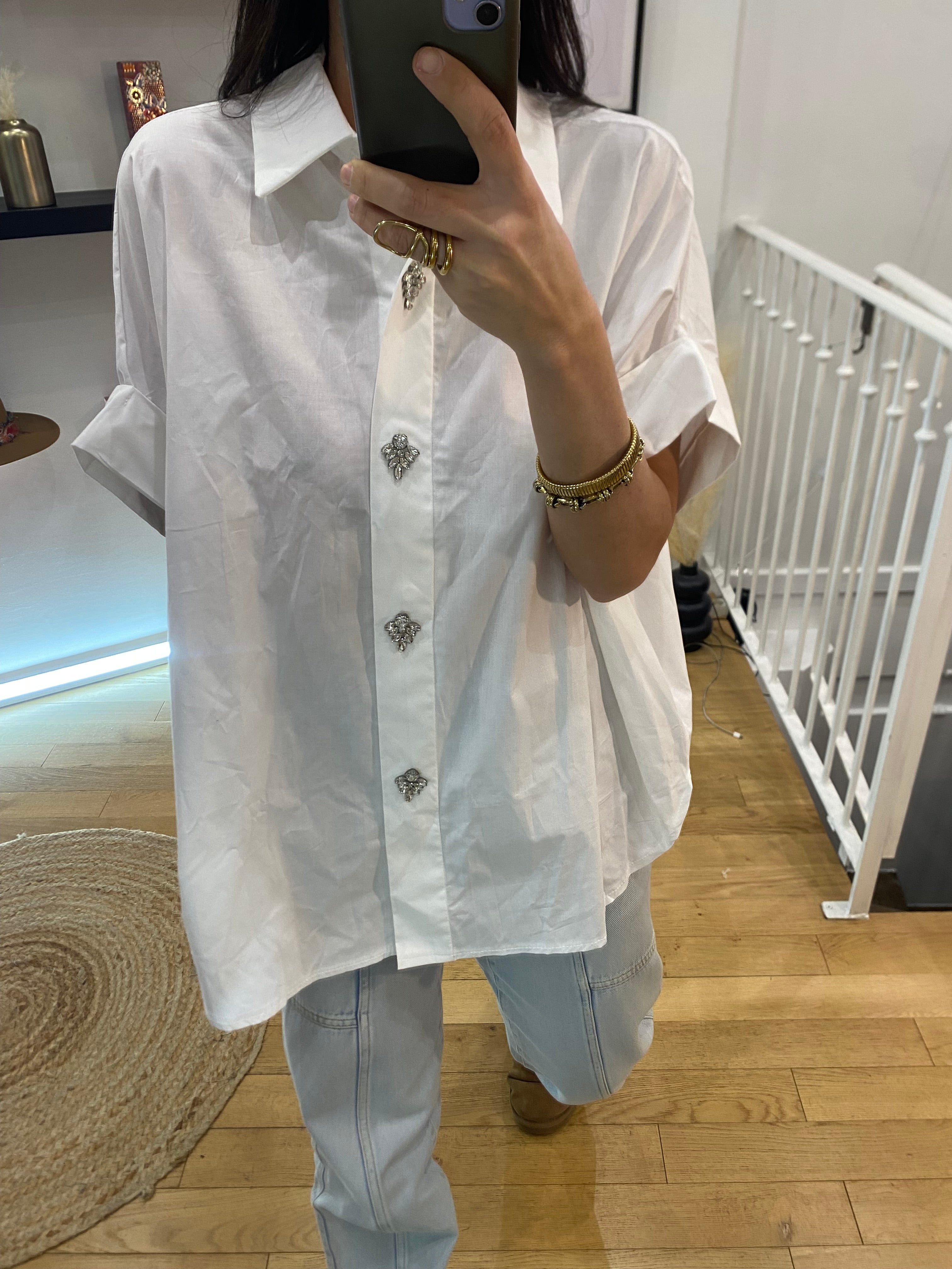 Chemise « Bella » blanche
