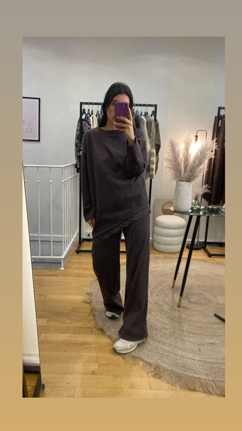 Ensemble « Lili » taupe