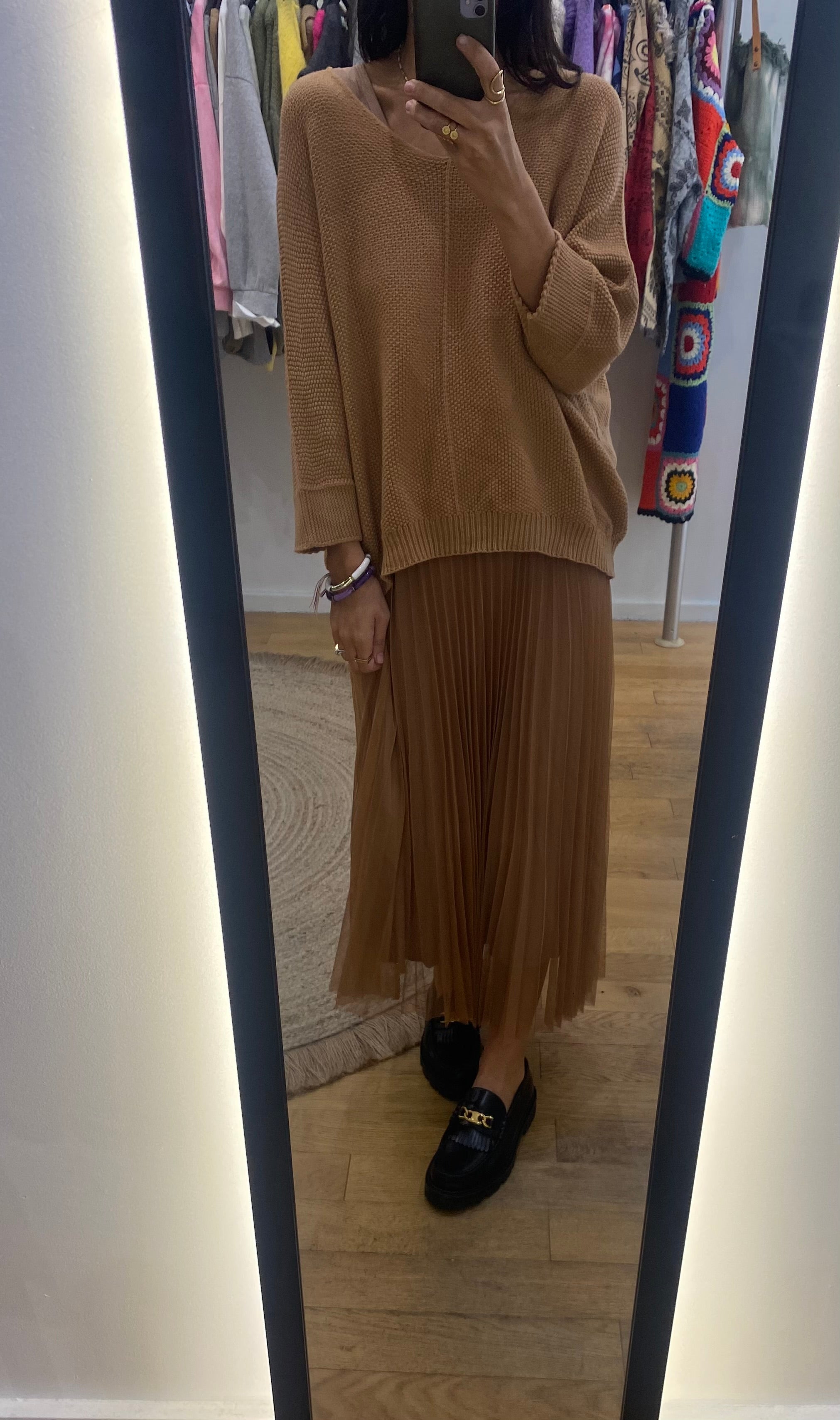 Robe 2 en 1 « Tali » camel