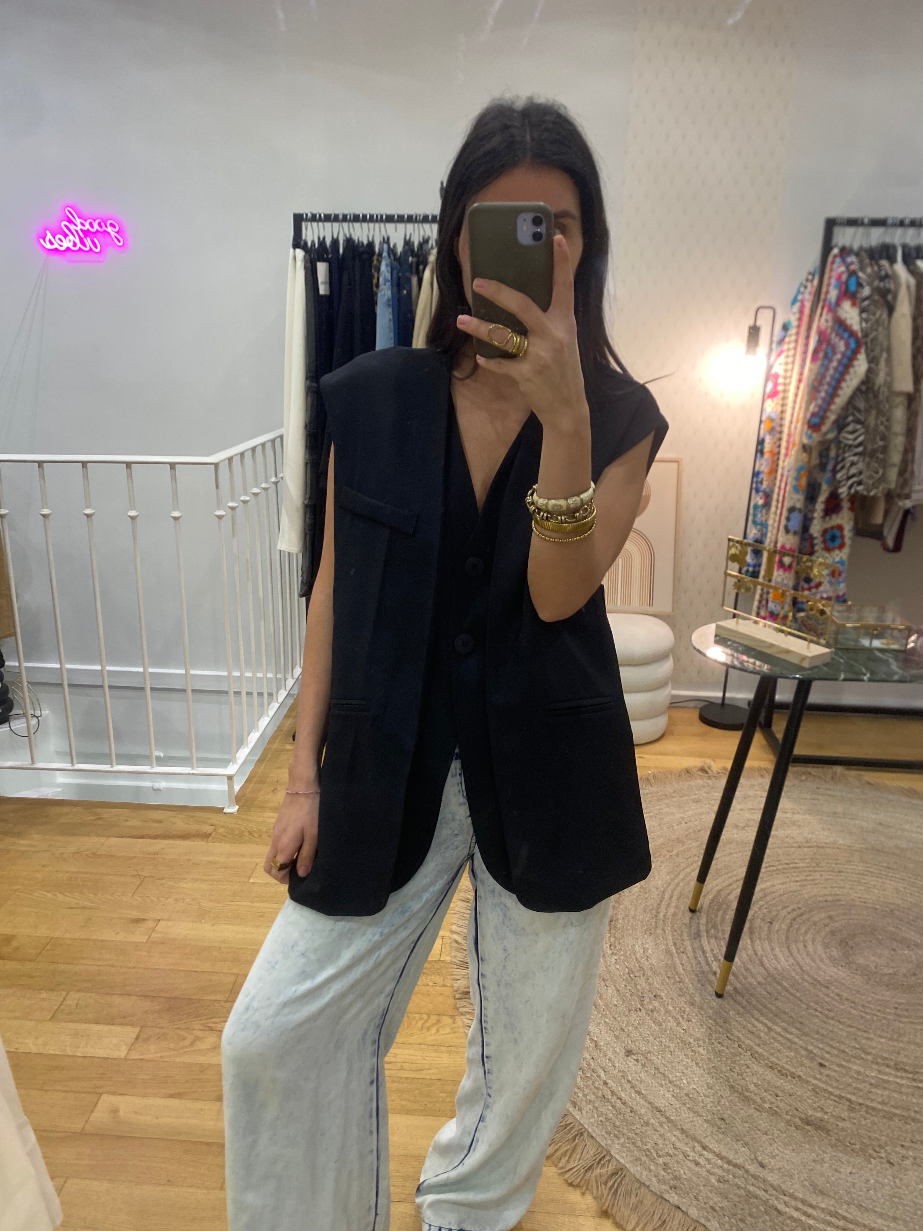 Veste « Liza » noir