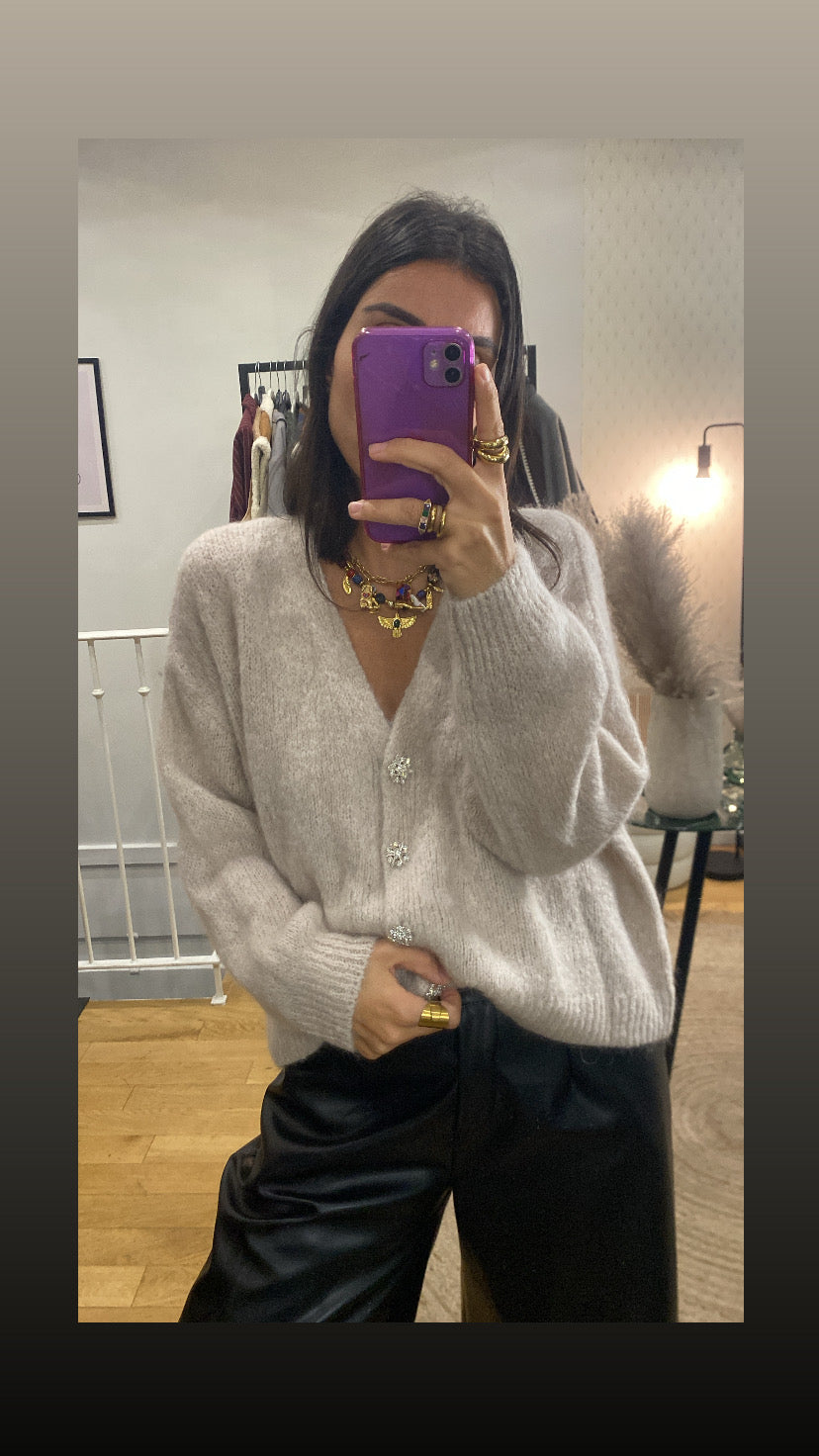 Gilet « marni » écru