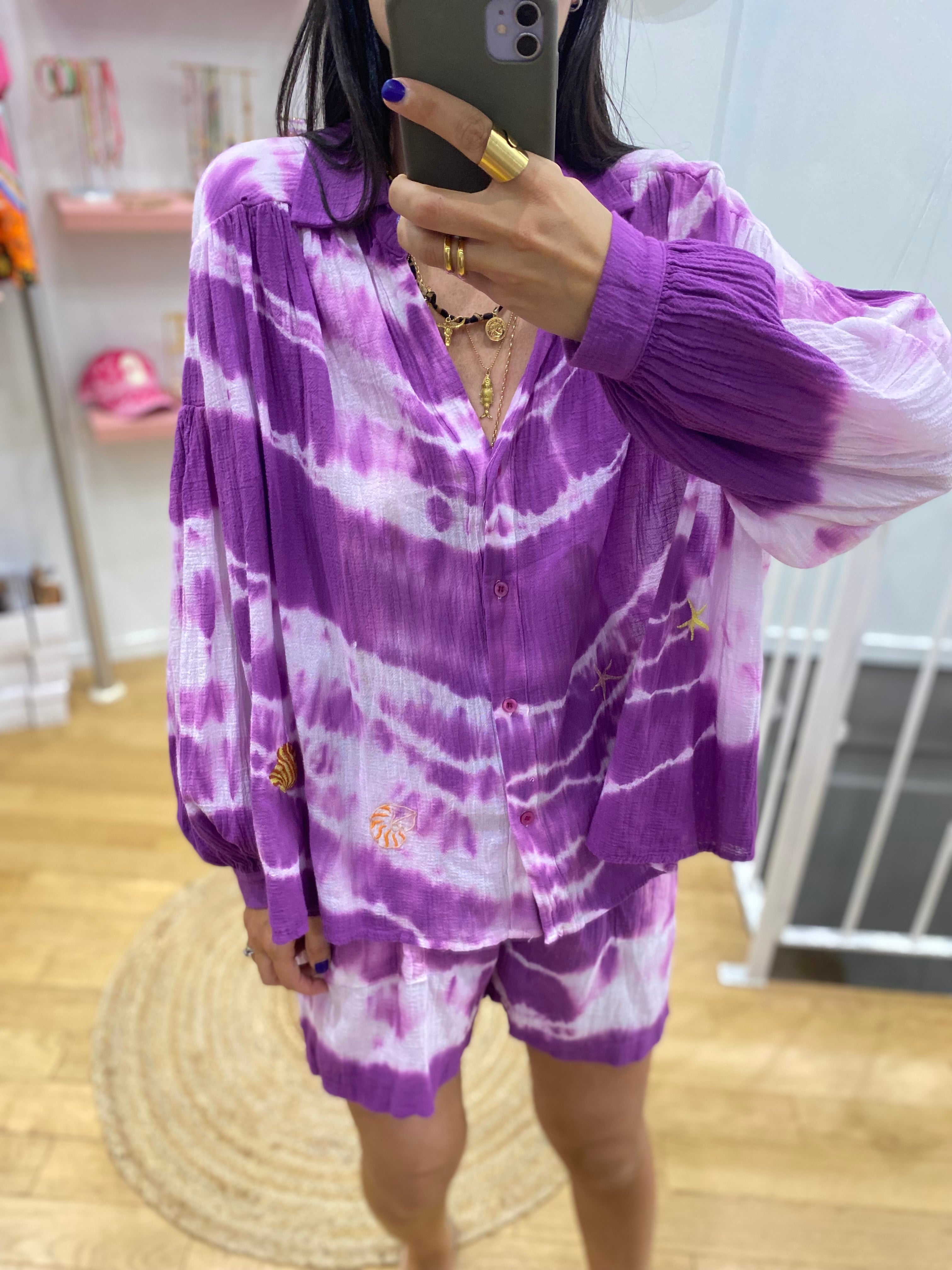 Chemise « shauna » violet