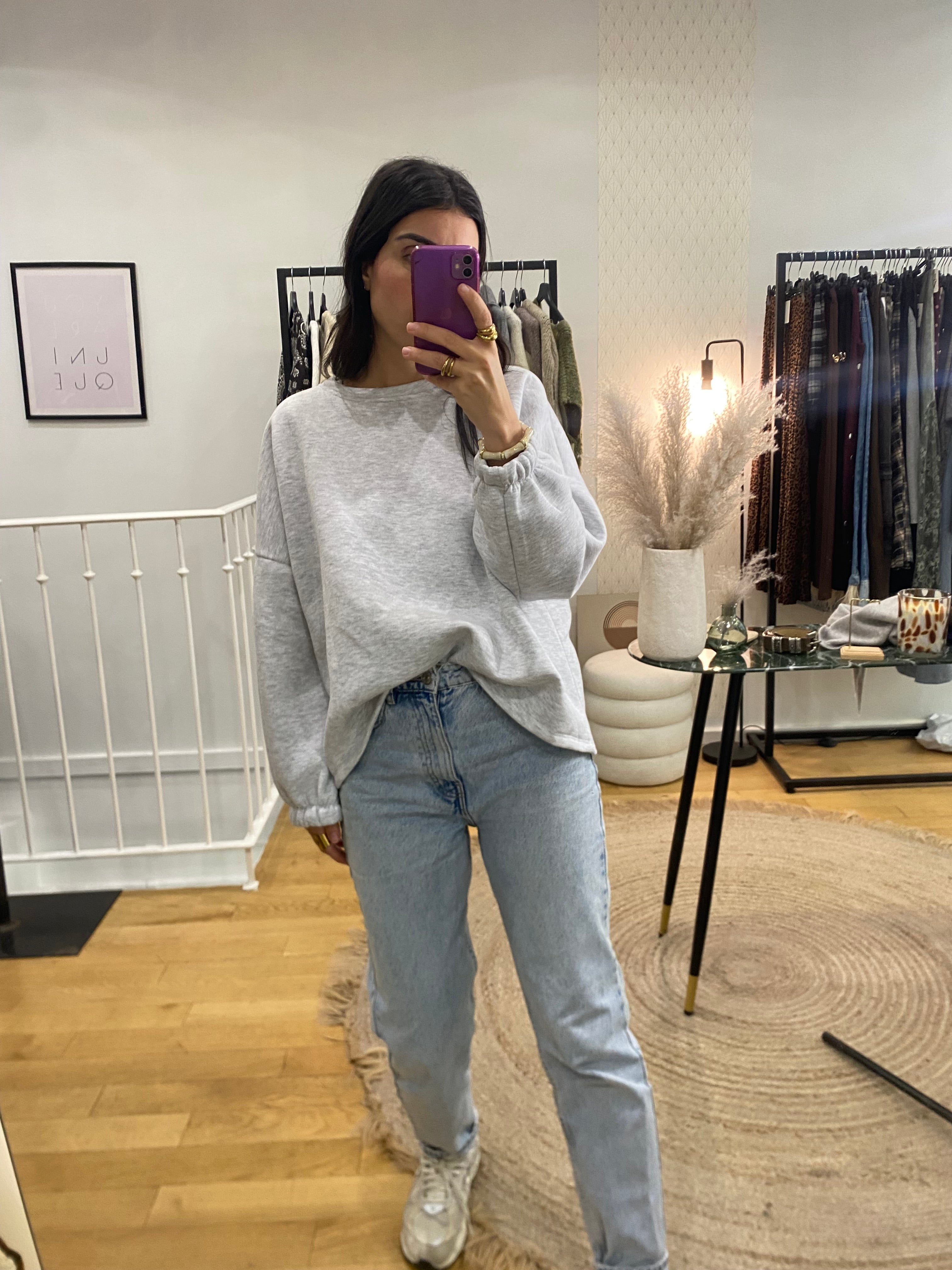 Pull « Mommy » Bordeaux