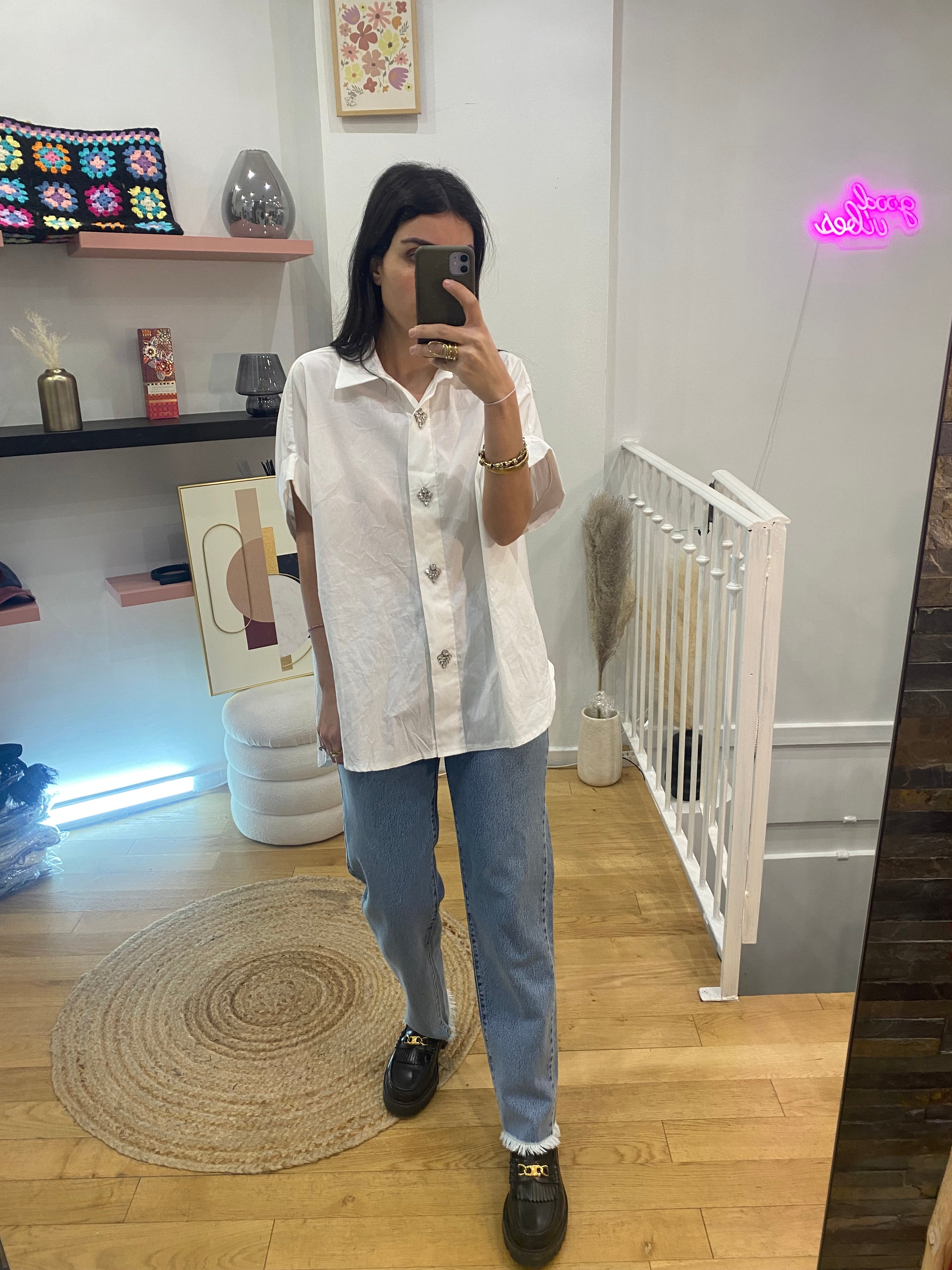 Chemise « Bella » blanche